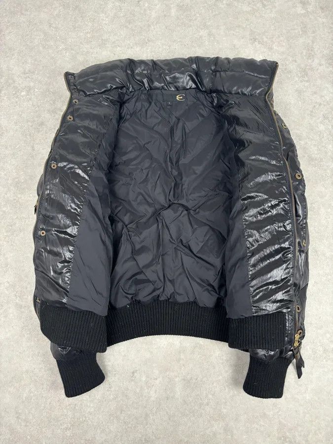 Just Cavalli 2000s Cavalli Cavalli Black Nylon Quilted Puffer Jacket Size US M / EU 48-50 / 2 - 7 Thumbnail