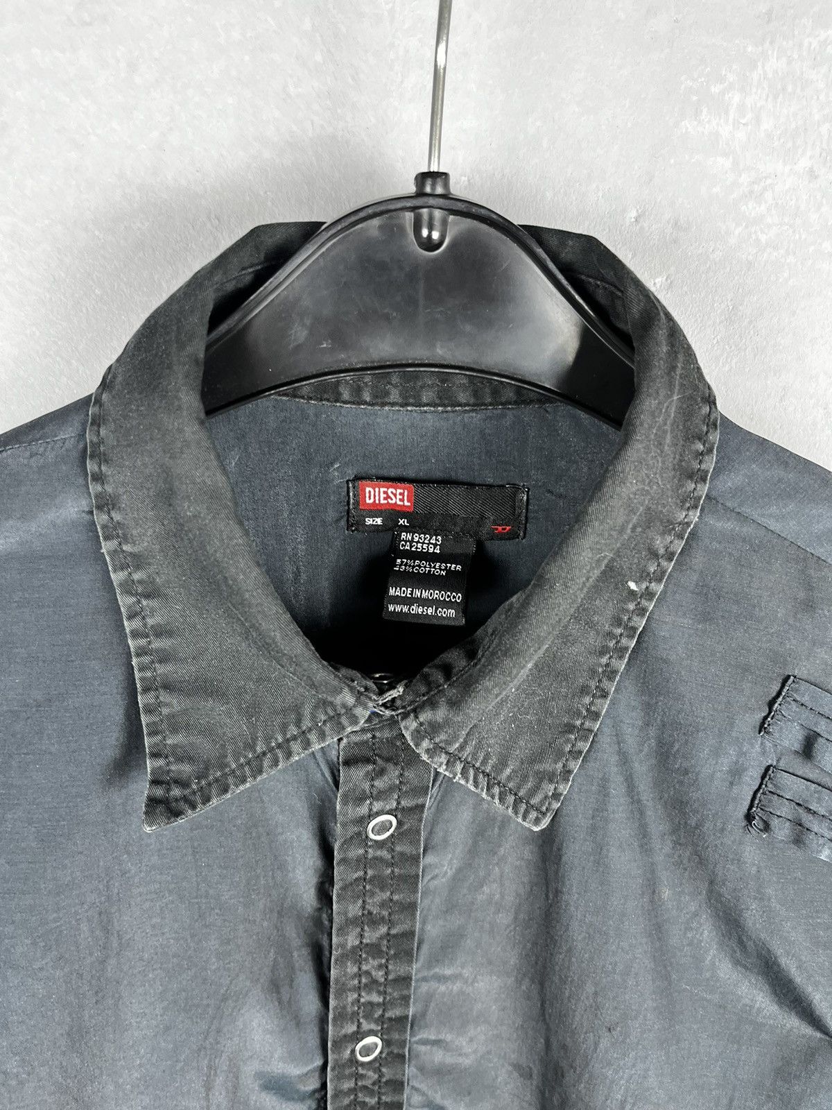 Designer × Diesel Diesel shirt avant garde vintage Size US XL / EU 56 / 4 - 4 Thumbnail