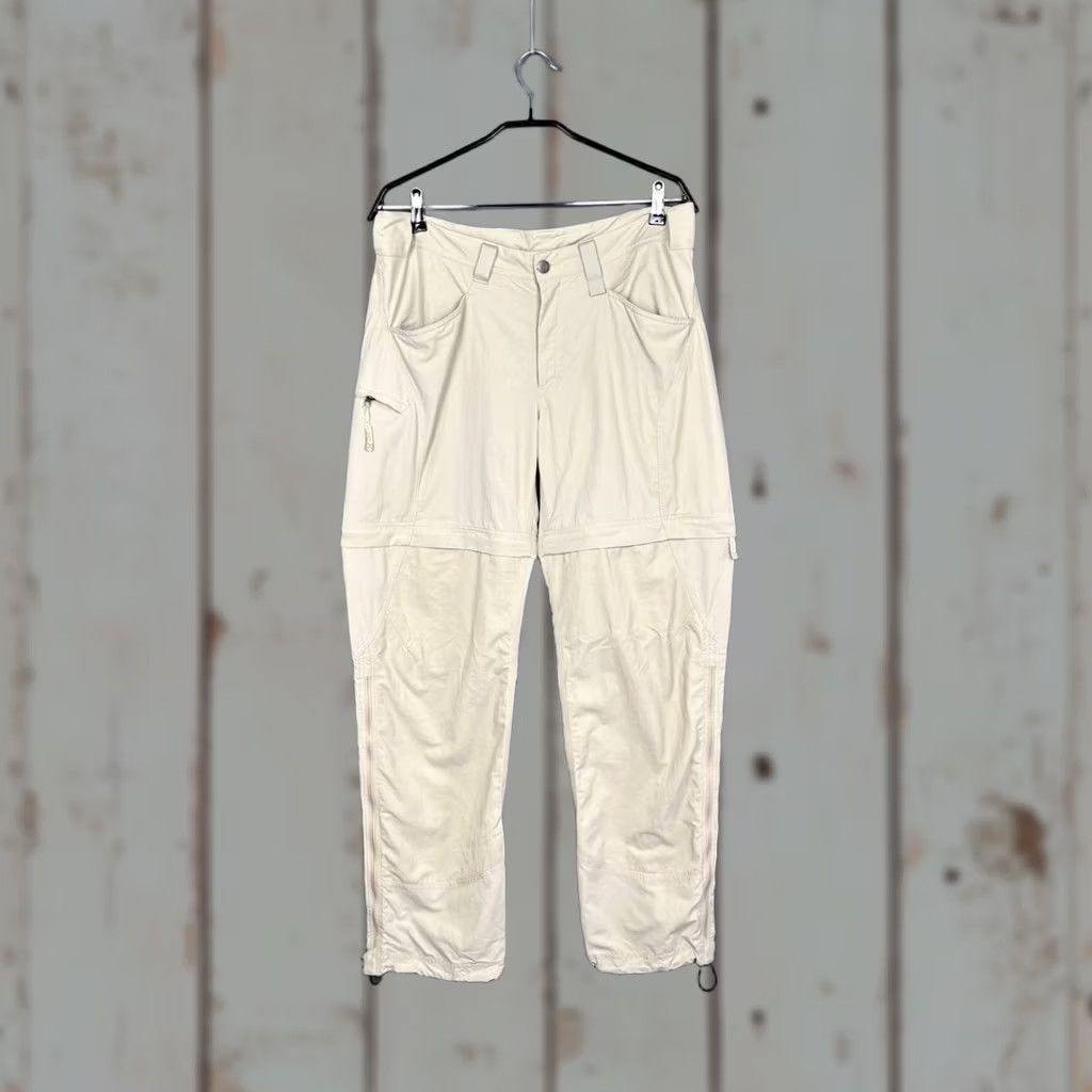 Isabel Marant Haglofs Womens Trekking Trousers XL Ivory Polyamide Straight Leg Fly Button Size Size 40" / US 18 - 1 Thumbnail