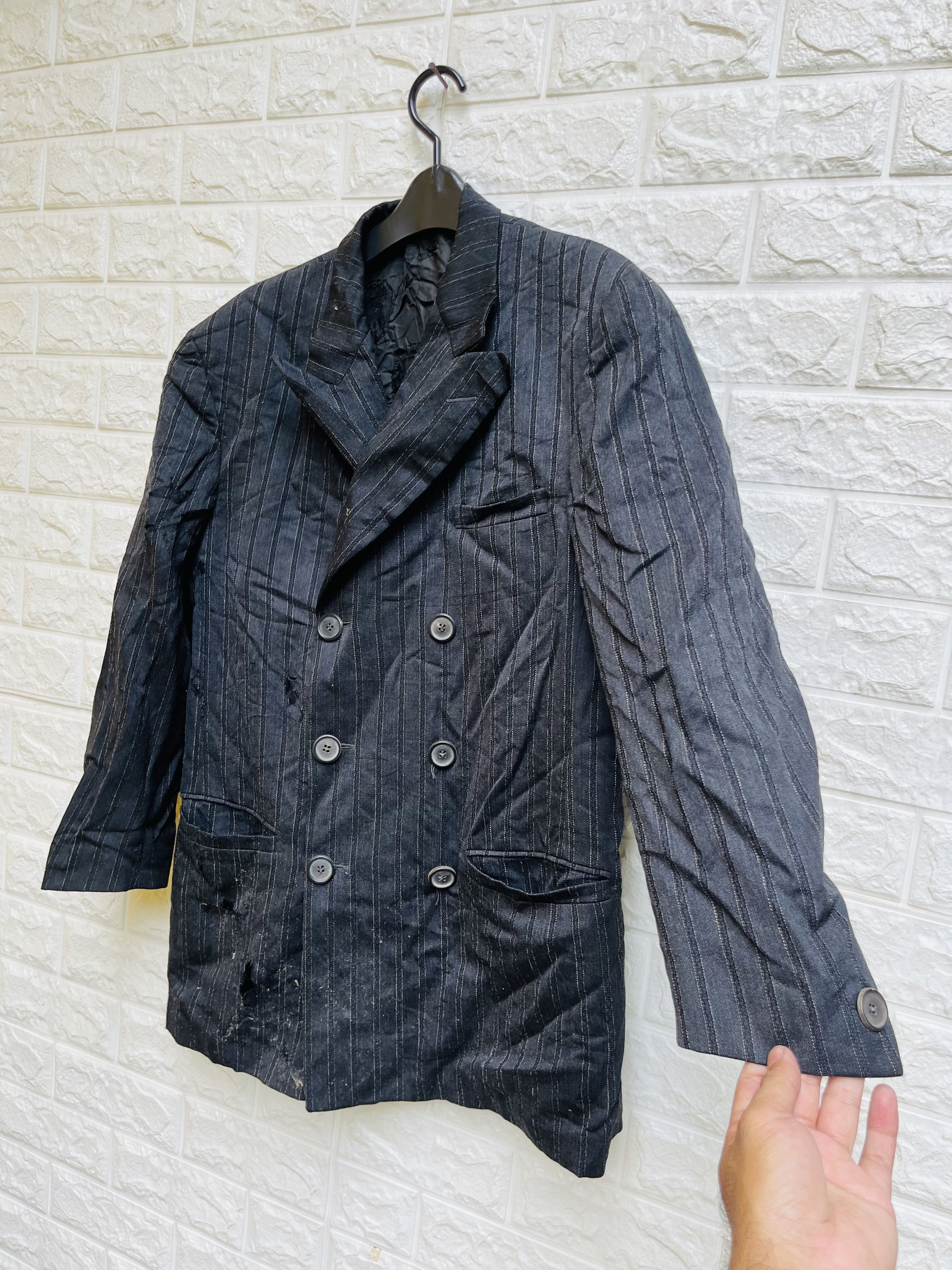 Designer × Versace × Vintage Vintage Versace Distressed Italian Designer Fashion Style Size US L / EU 52-54 / 3 - 6 Thumbnail