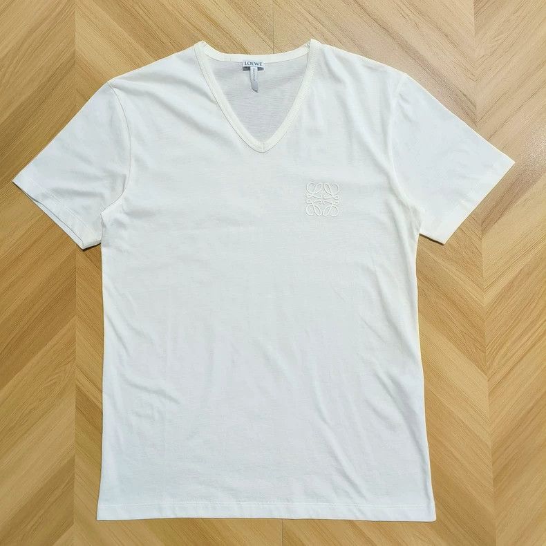 Loewe LOEWE V-neck short sleeves Size S / US 4 / IT 40 - 1 Thumbnail