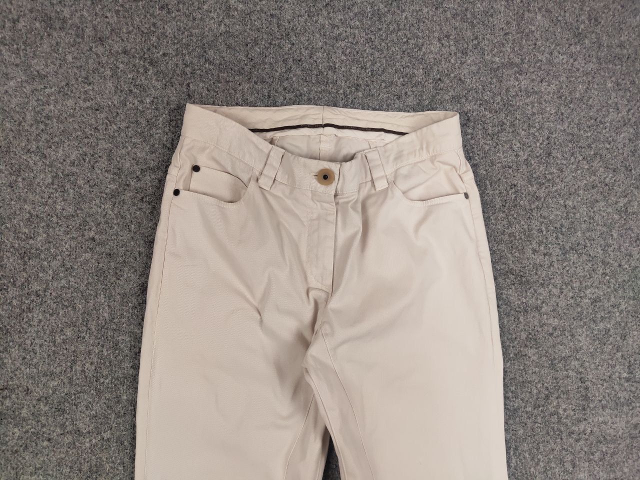 Brunello Cucinelli Brunello Cucinelli Premium Design Clasic Ankle Trouser Pants Size 30" / US 8 / IT 44 - 7 Thumbnail