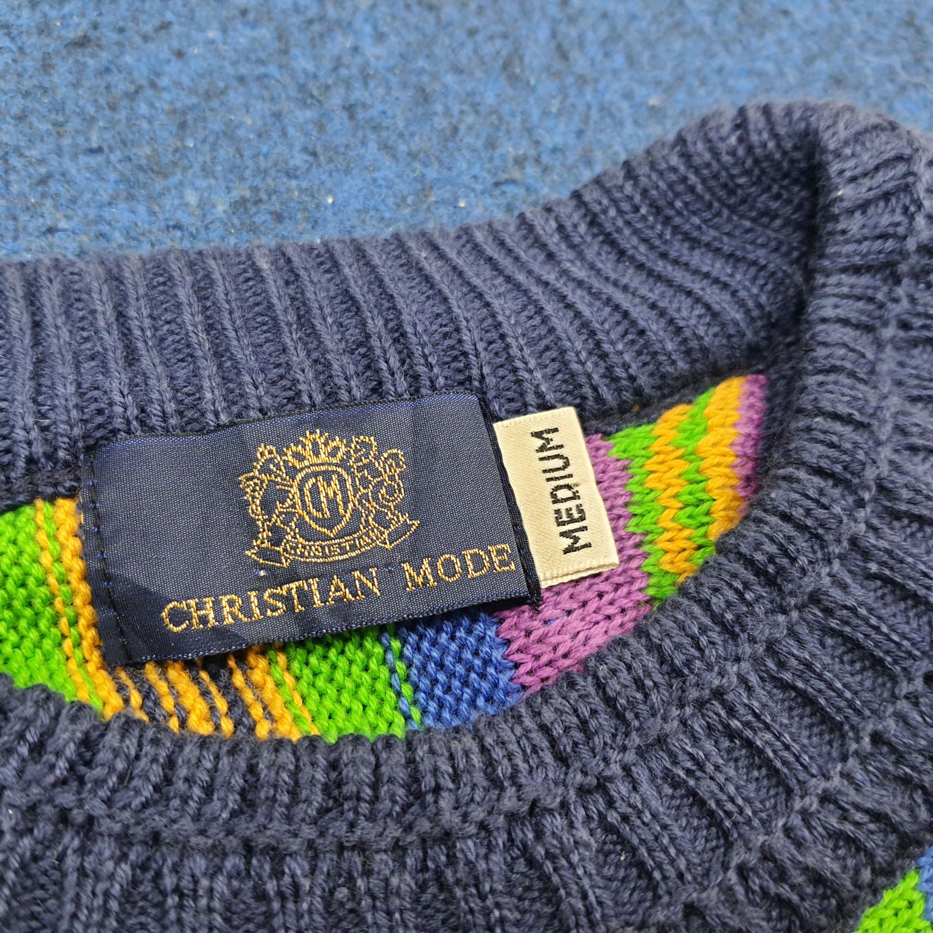 Vintage Vintage Christian Mode Watch Brand Knitwear C260N22 Size US S / EU 44-46 / 1 - 4 Thumbnail