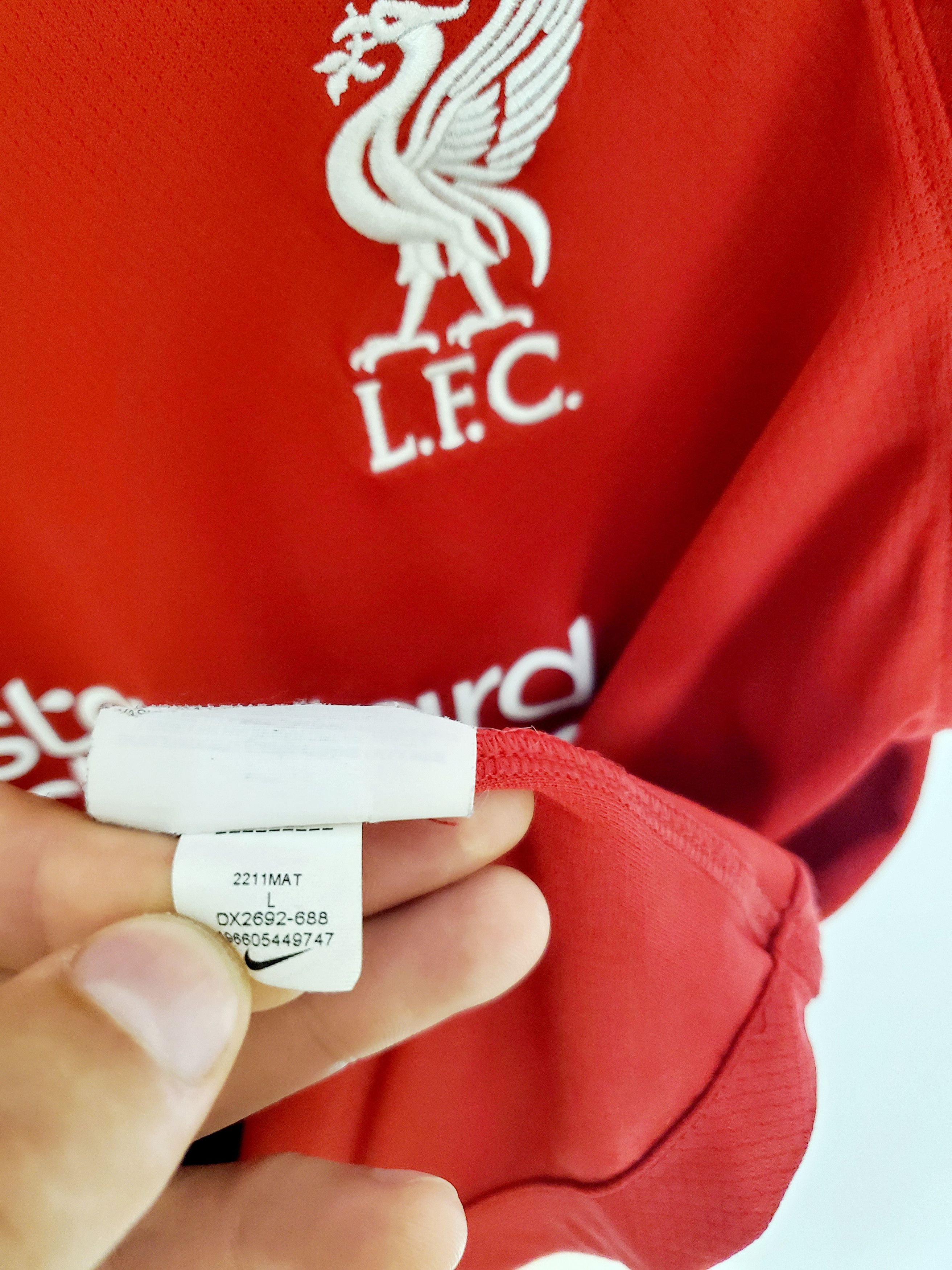 Nike Nike 23/24 Liverpool FC Home Soccer Jersey size L Size US L / EU 52-54 / 3 - 4 Thumbnail