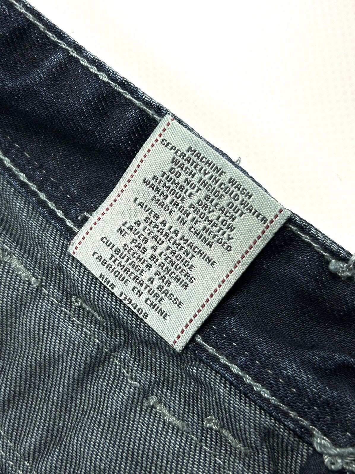 Japanese Brand J RAG Japanese Navy Multi-Pocket Denim Pants Limited Edition Size US 30 / EU 46 - 15 Thumbnail