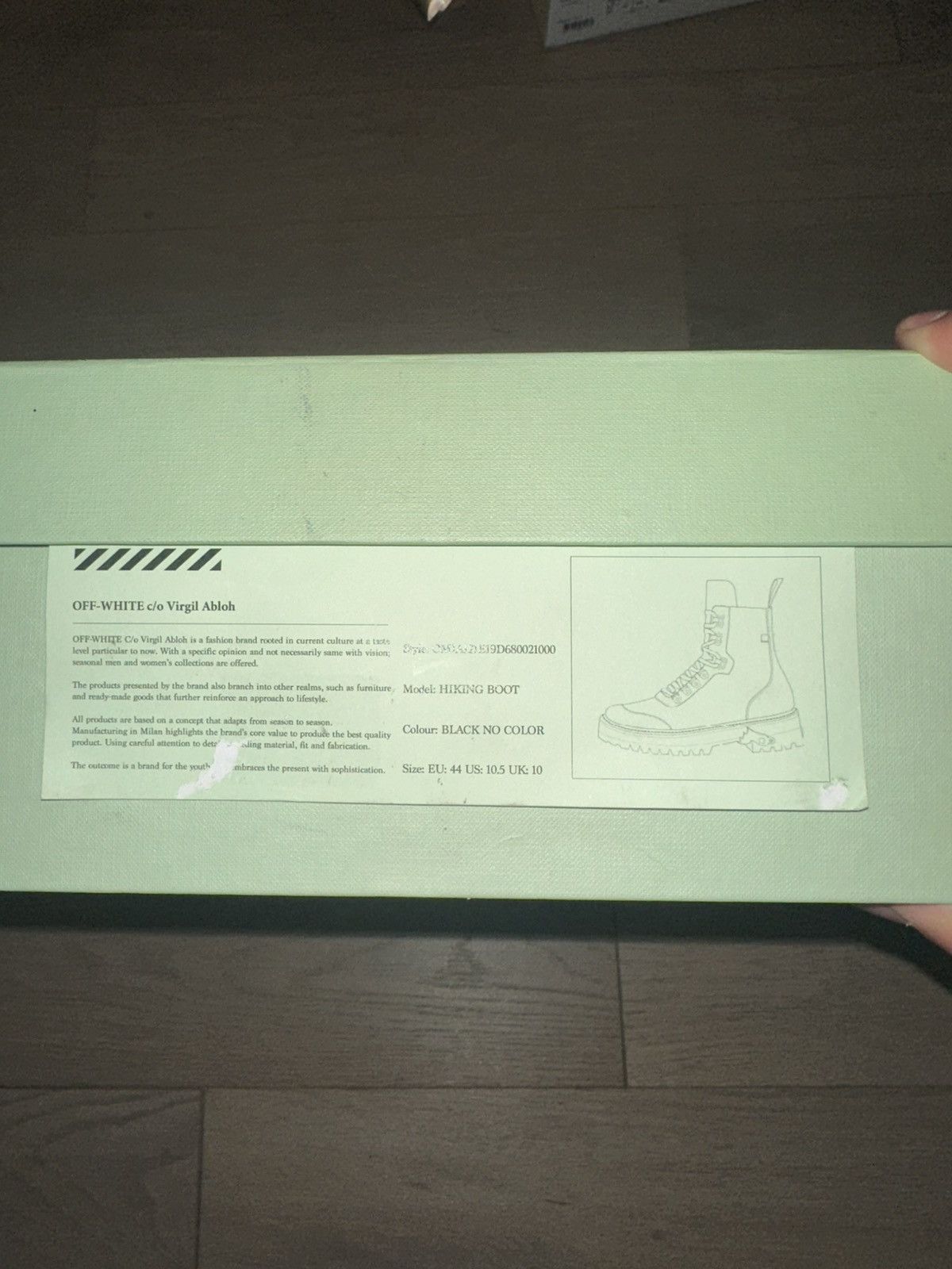 Off-White OFFWHITE HIKING BOOTS Size US 10.5 / EU 43-44 - 6 Thumbnail