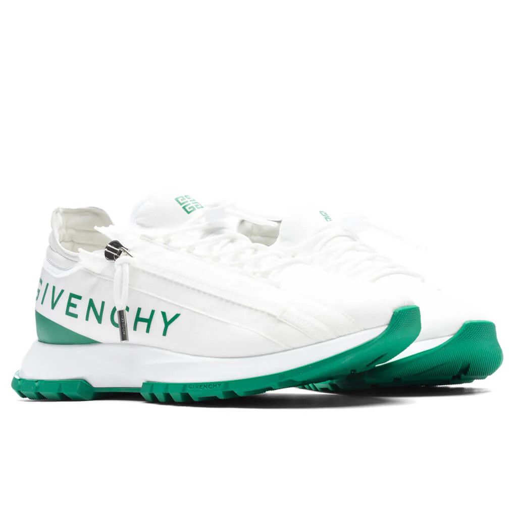 Givenchy o1srvl11e0924 Spectre Zip Runners in White/Green Size US 11 / EU 44 - 3 Thumbnail