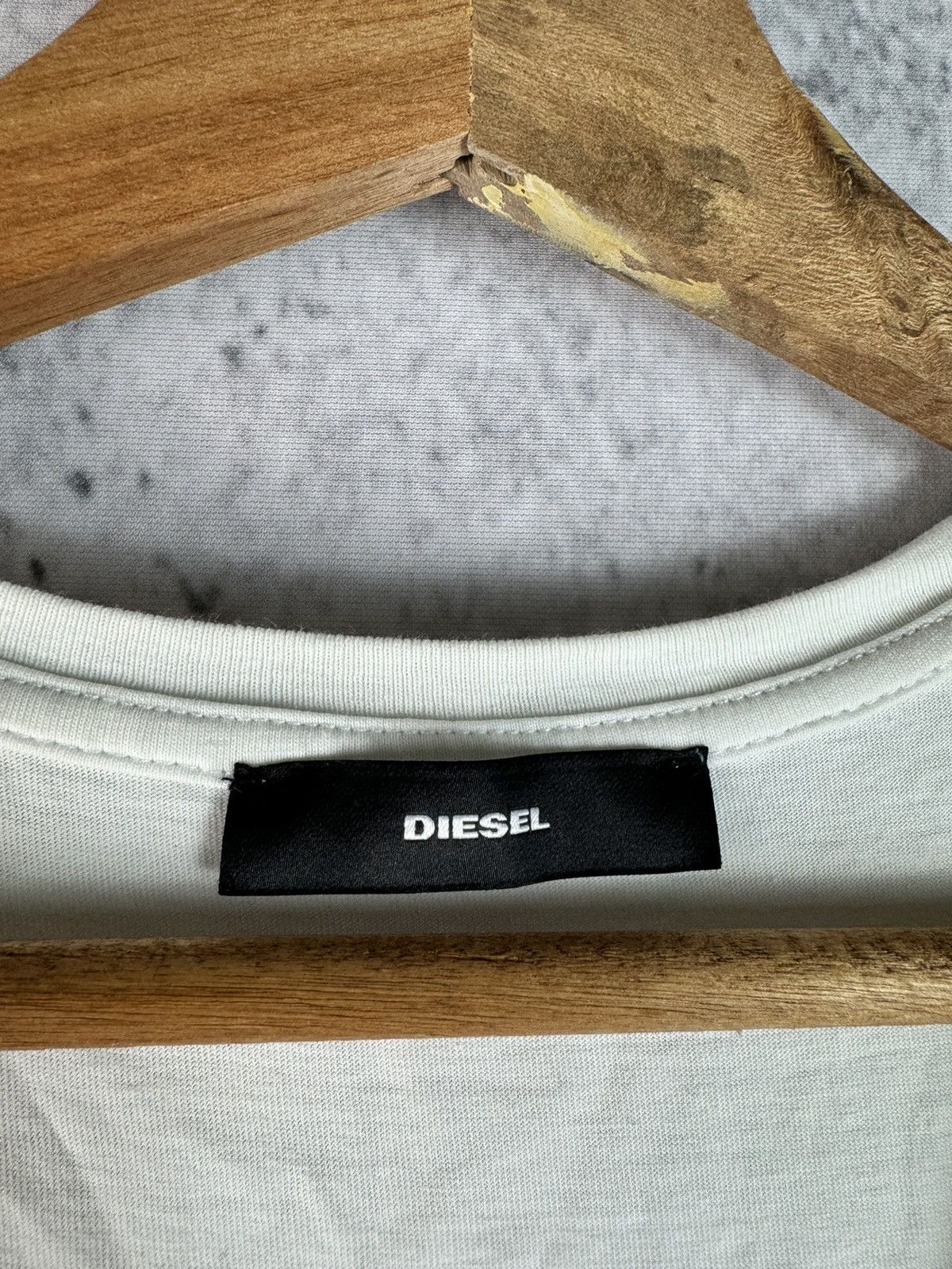 Diesel × Vintage Y2K Diesel Logo Tank Top Avant Garde Streetwear Rare Style Size US S / EU 44-46 / 1 - 3 Thumbnail
