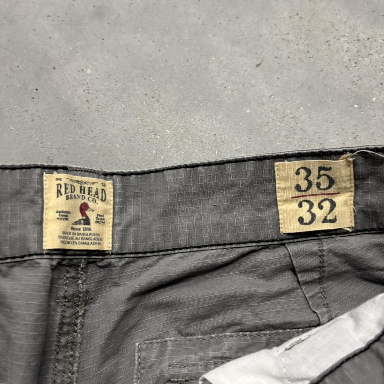 Japanese Brand × Vintage Crazy Vintage Y2K/2000s Grey Workwear Streetwear Skater Cargo Pants! Size US 34 / EU 50 - 7 Thumbnail