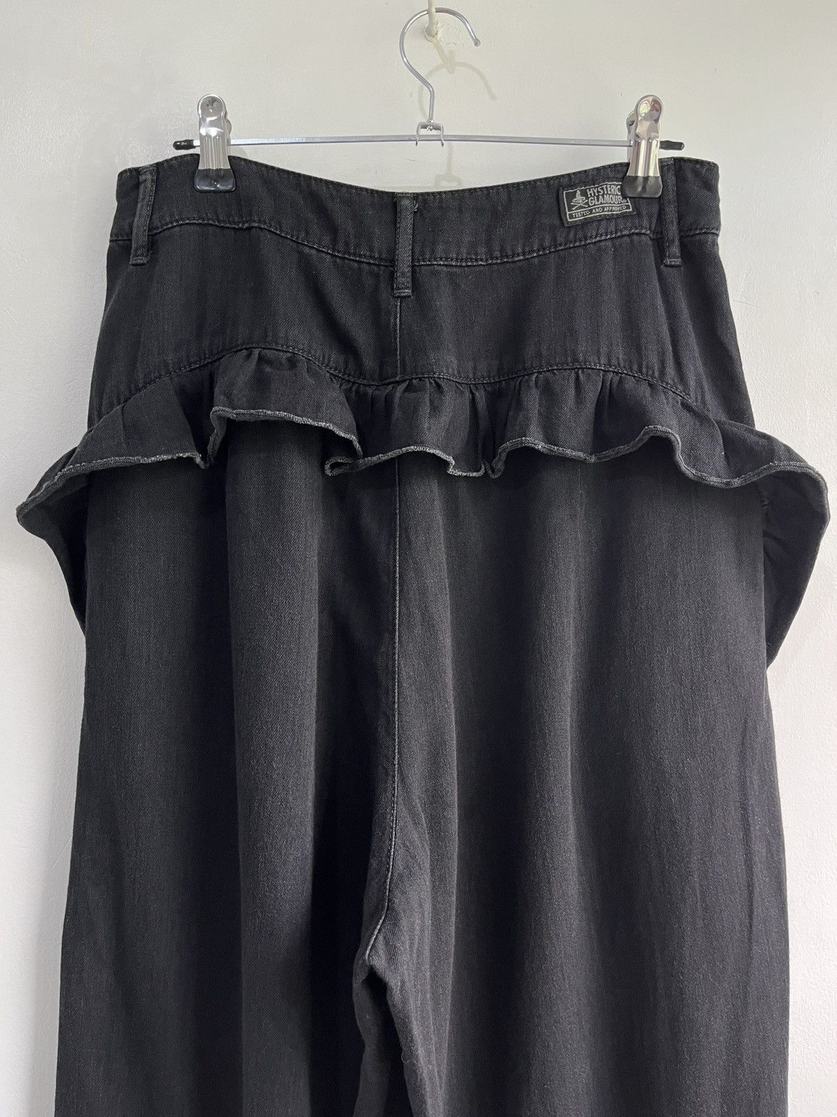 Hysteric Glamour Ruffle Waist Wide-Leg Pants Size US 28 / EU 44 - 7 Thumbnail