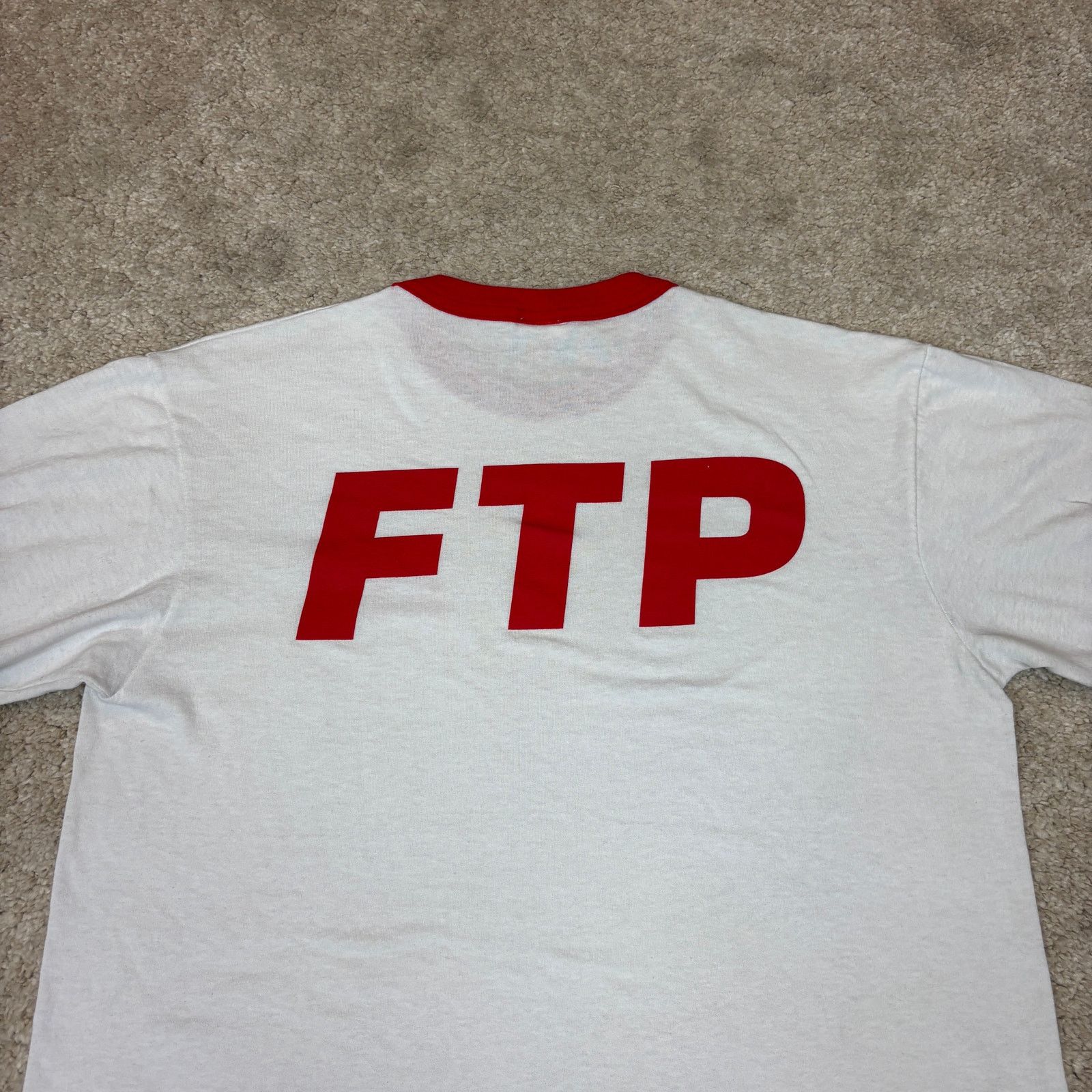 Fuck The Population FTP F*ck the Population Logo Ringer Tee Shirt Men's Large Size US L / EU 52-54 / 3 - 4 Thumbnail
