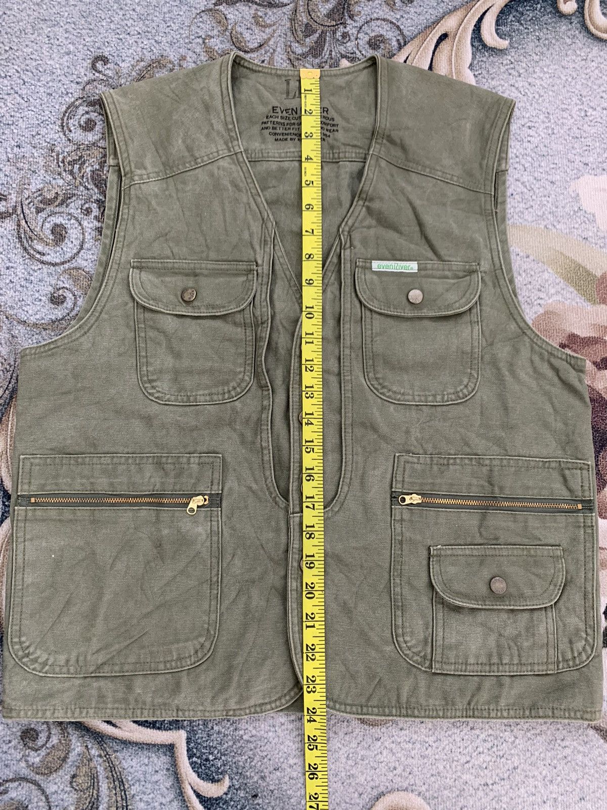 Japanese Brand Even River Chore Vest Made in Japan Size US L / EU 52-54 / 3 - 7 Thumbnail
