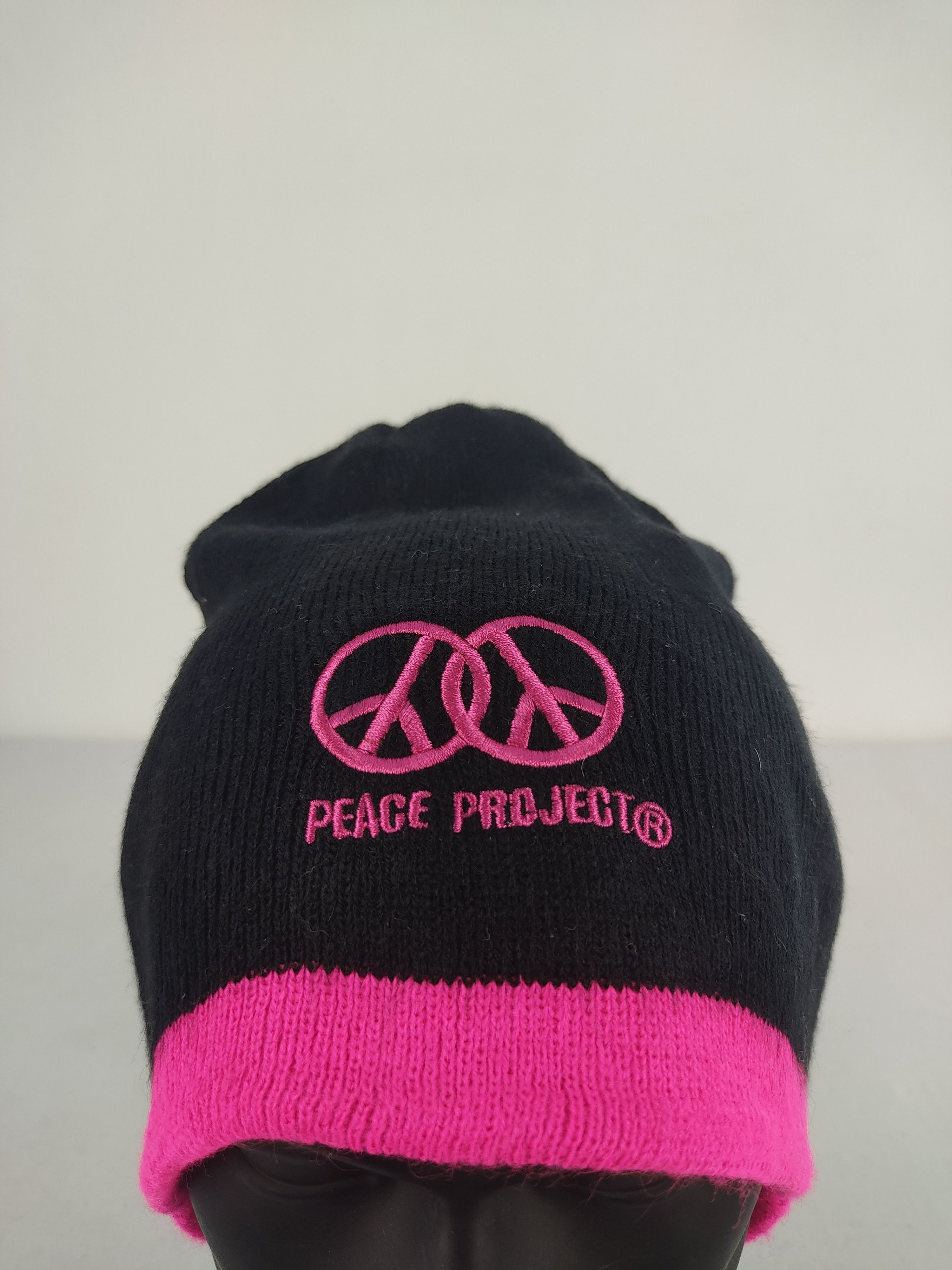 Japanese Brand × Vintage Japanese Brand Peace Project Beanie / Snow Hat / Snow Cap Size ONE SIZE - 5 Thumbnail