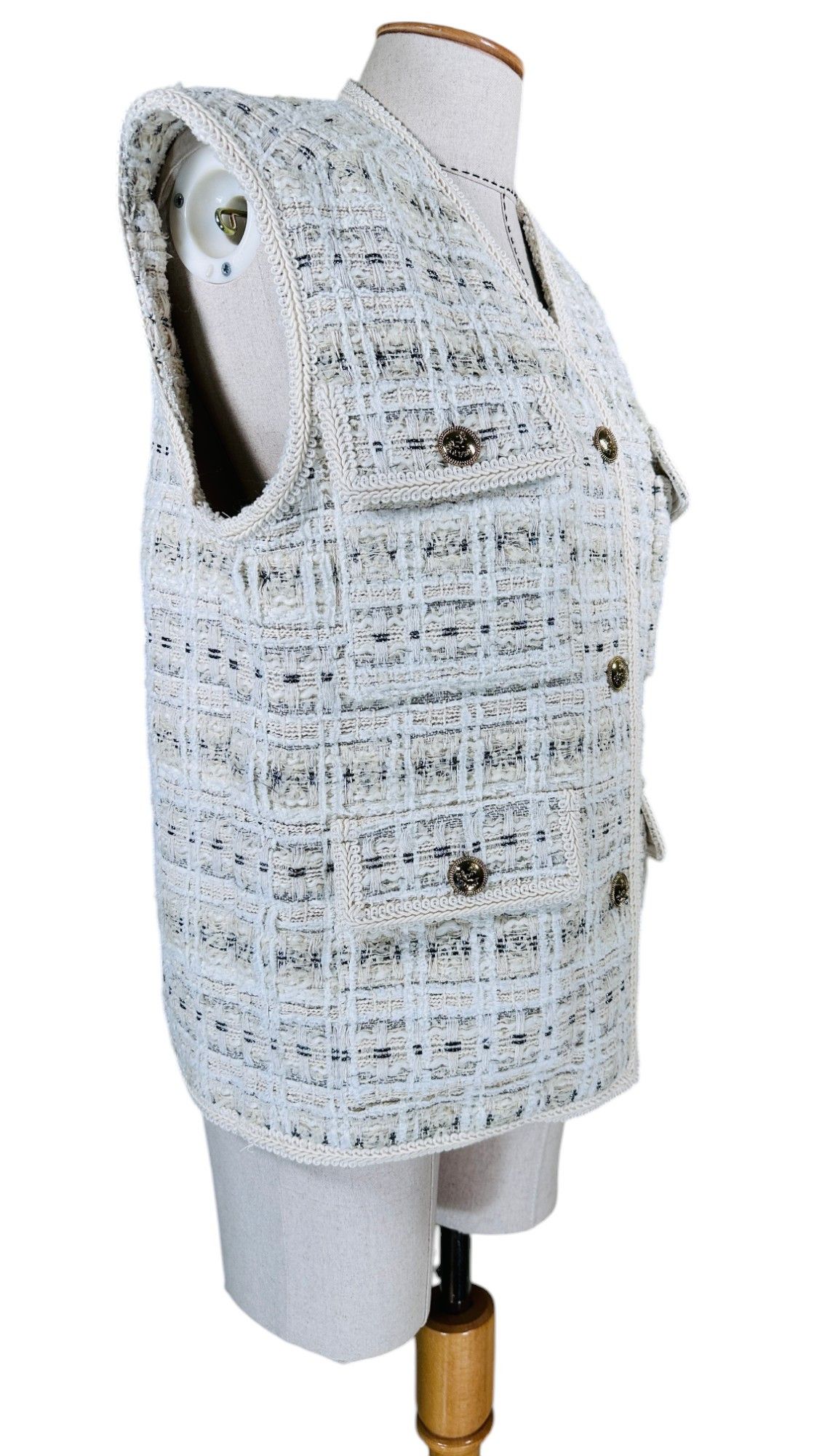 Sandro Tweed vest Size XS / US 0-2 / IT 36-38 - 3 Thumbnail