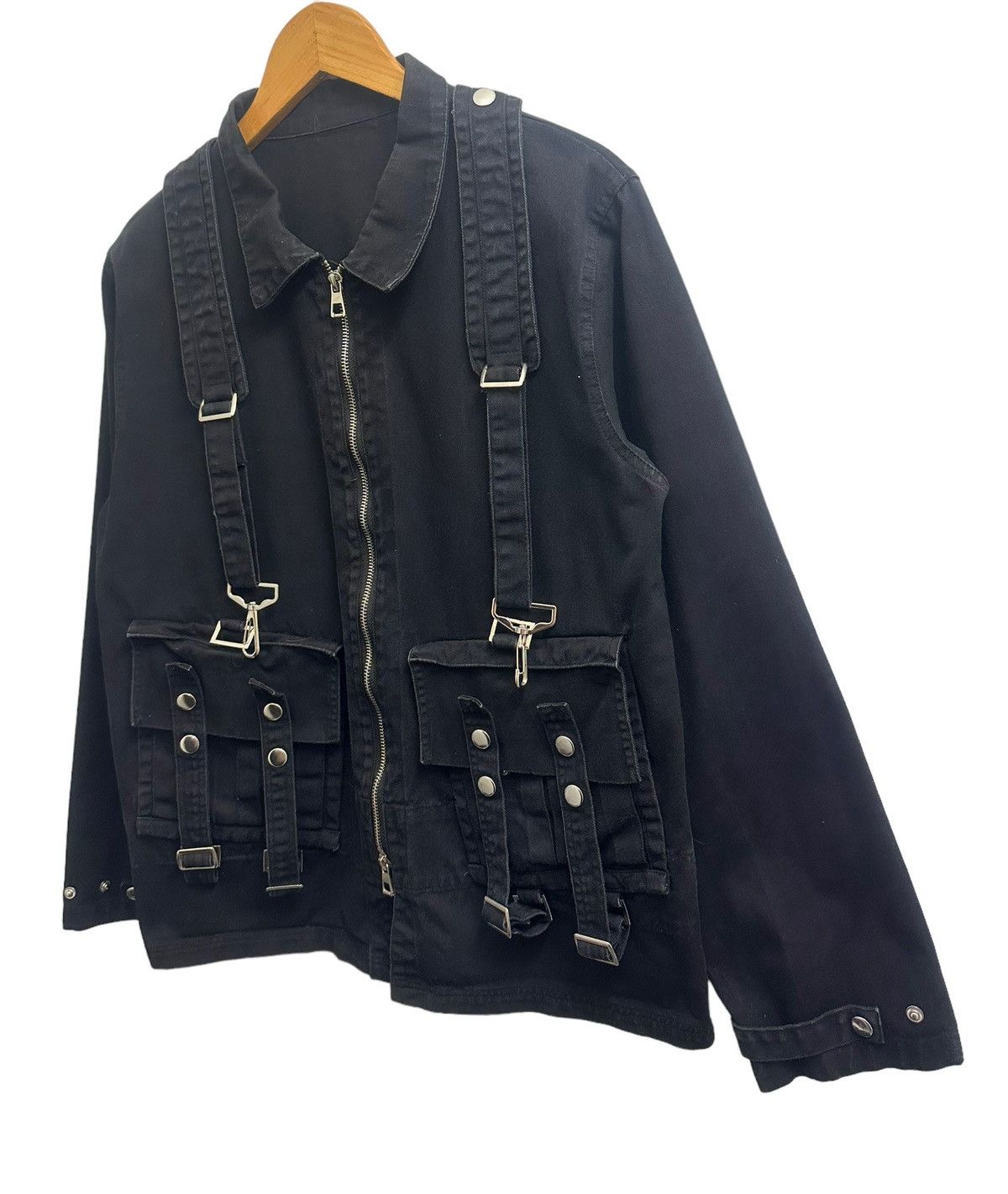 Issey Miyake GRAIL 🇯🇵 Vintage Designer Tactical Cargo Jacket Size US M / EU 48-50 / 2 - 2 Thumbnail