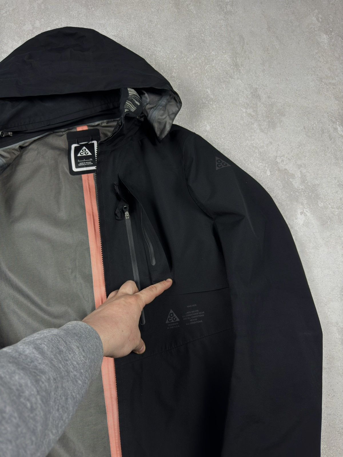 Nike ACG Nike Lab ACG 2 in 1 Gore-Tex Jacket System Acronym GorpCore Size US S / EU 44-46 / 1 - 5 Thumbnail