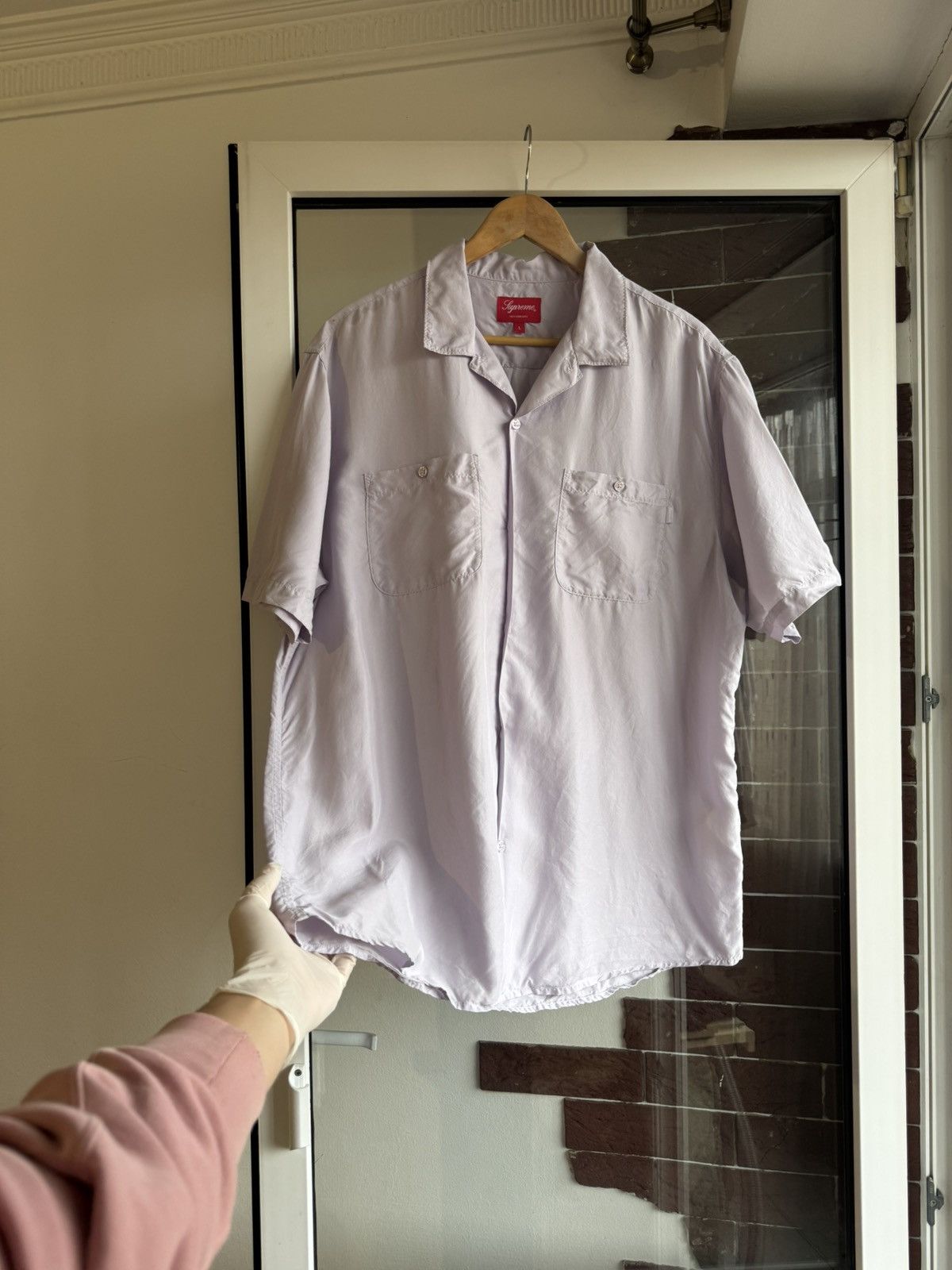 Supreme Supreme New York Silk Shirt Size US L / EU 52-54 / 3 - 6 Thumbnail