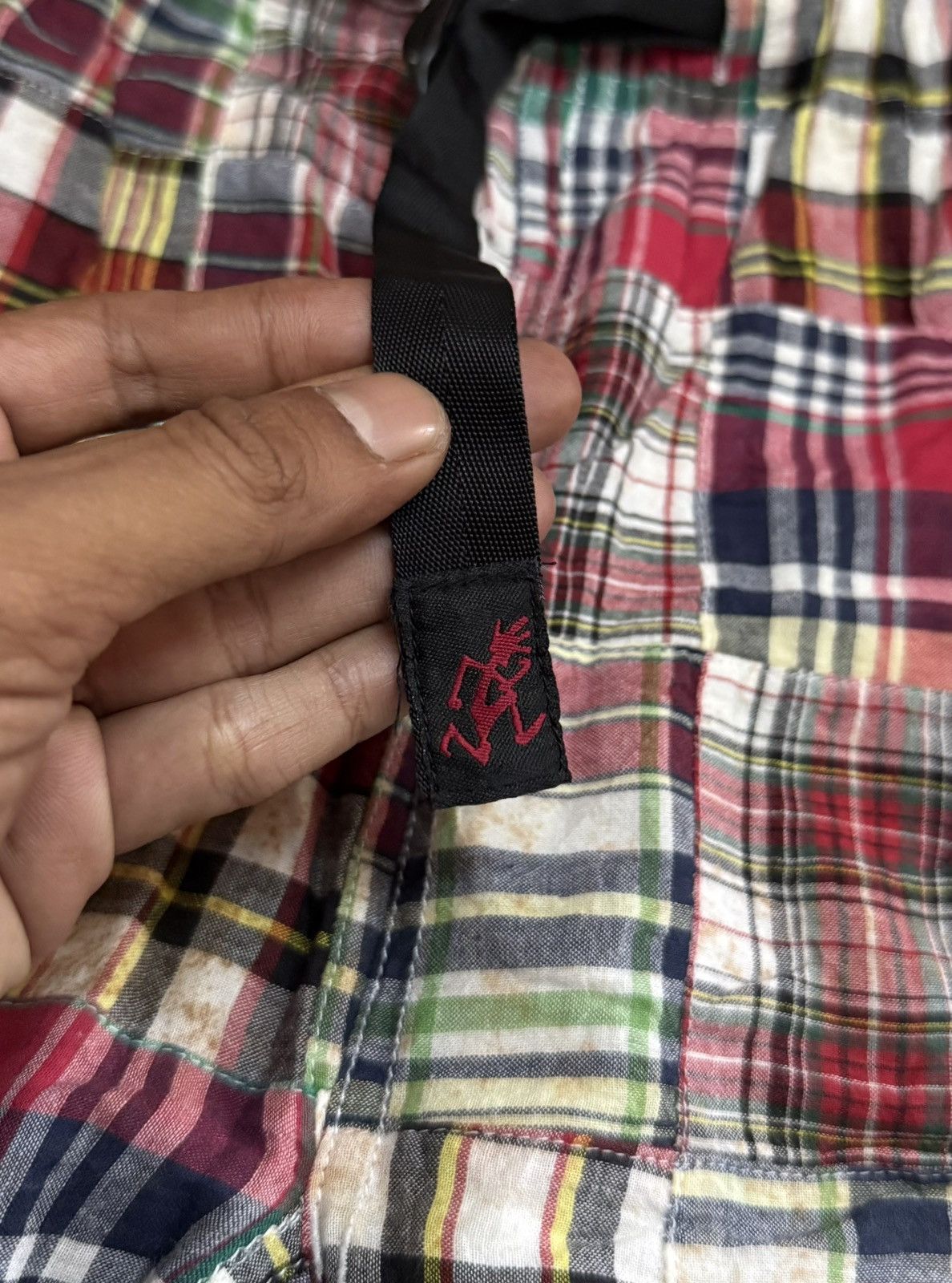 GRAMICCI Patchwork Madras Shorts Pants