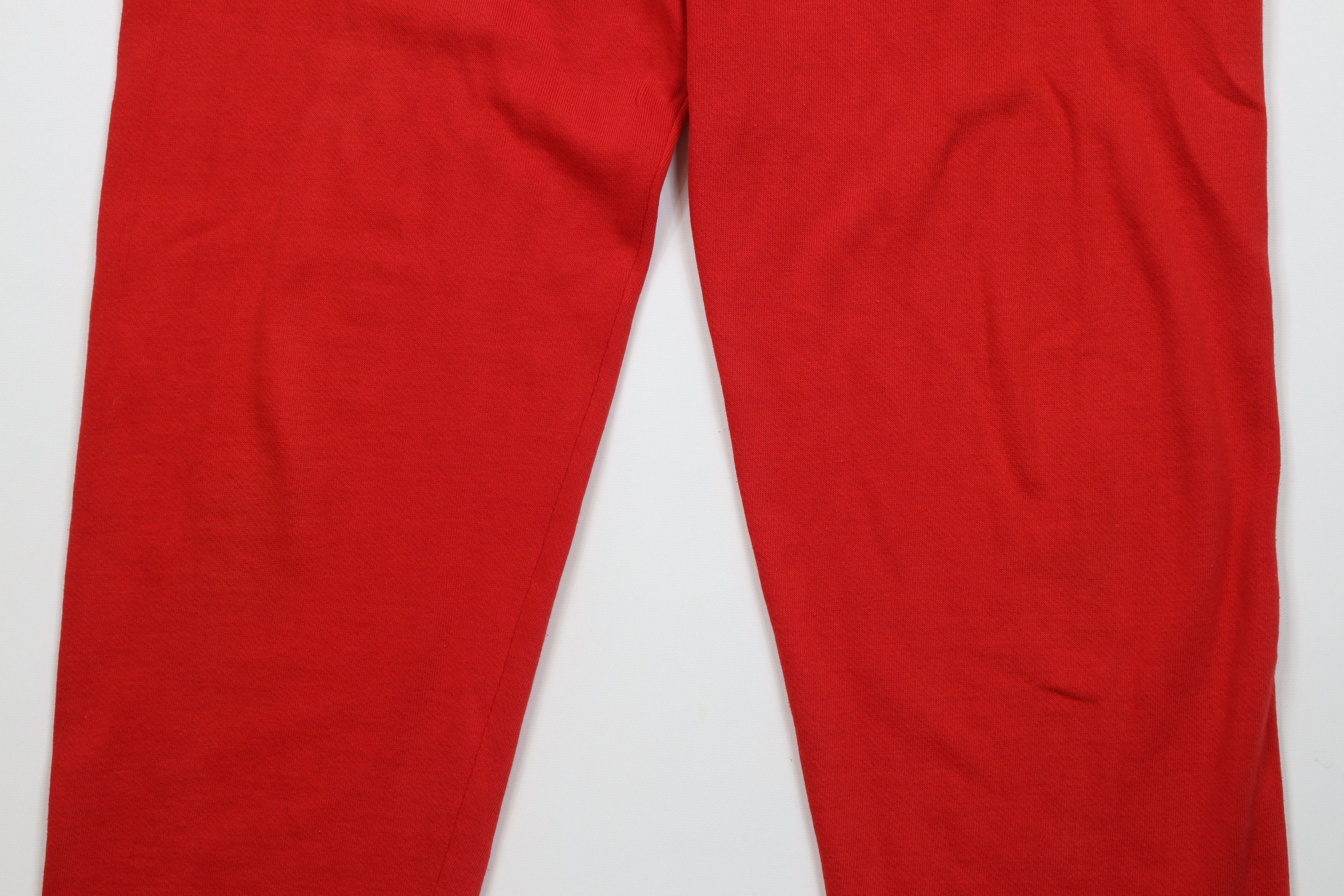 Russell Athletic Vintage 70s Russell Athletic Blank Sweatpants Red USA Size US 36 / EU 52 - 3 Thumbnail