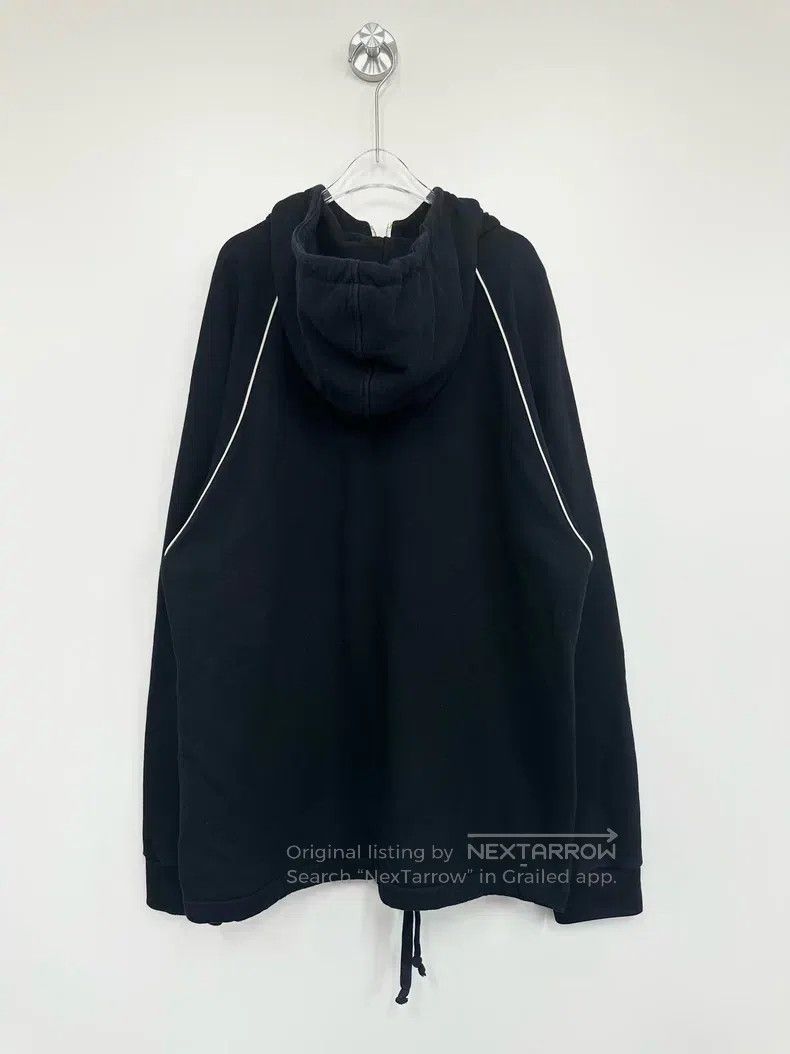 Gucci Gucci Black half-zipper embroidered logo hooded sweatshirt Size US L / EU 52-54 / 3 - 2 Thumbnail