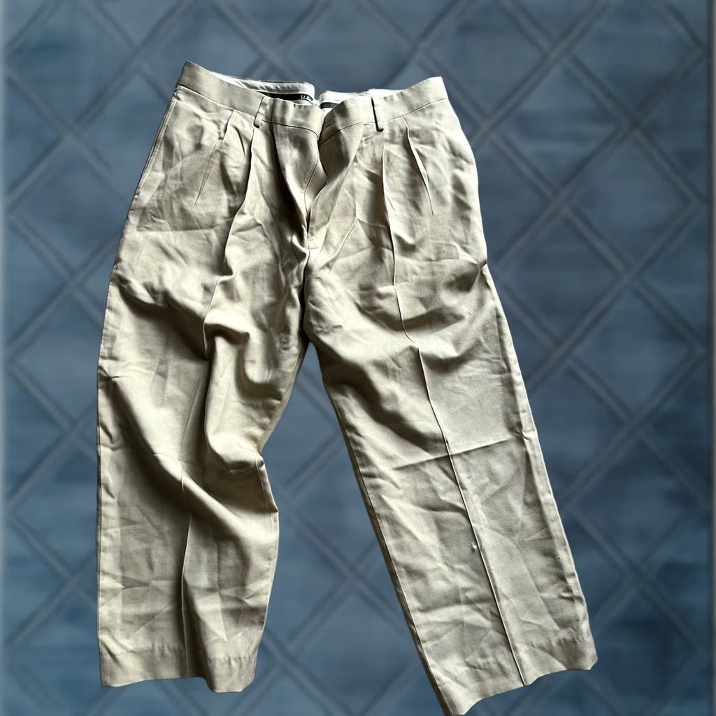 Vintage L.L. Bean Mens Size 40 Wool Pants Beige Flat Front Washable Size US 40 / EU 56 - 1 Thumbnail