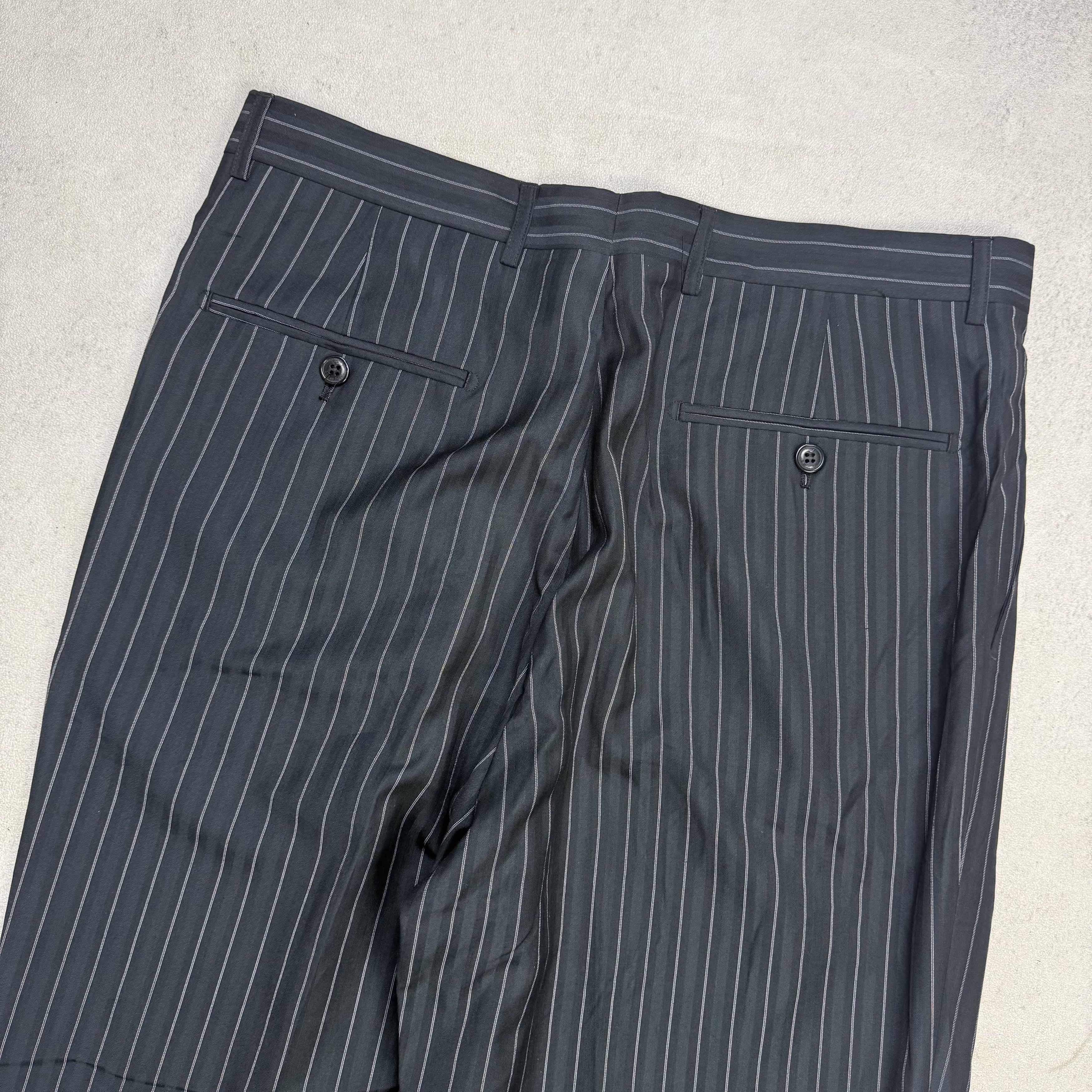 Giorgio Armani Vintage Giorgio Armani Western Style Tailored Pants Size US 34 / EU 50 - 6 Thumbnail