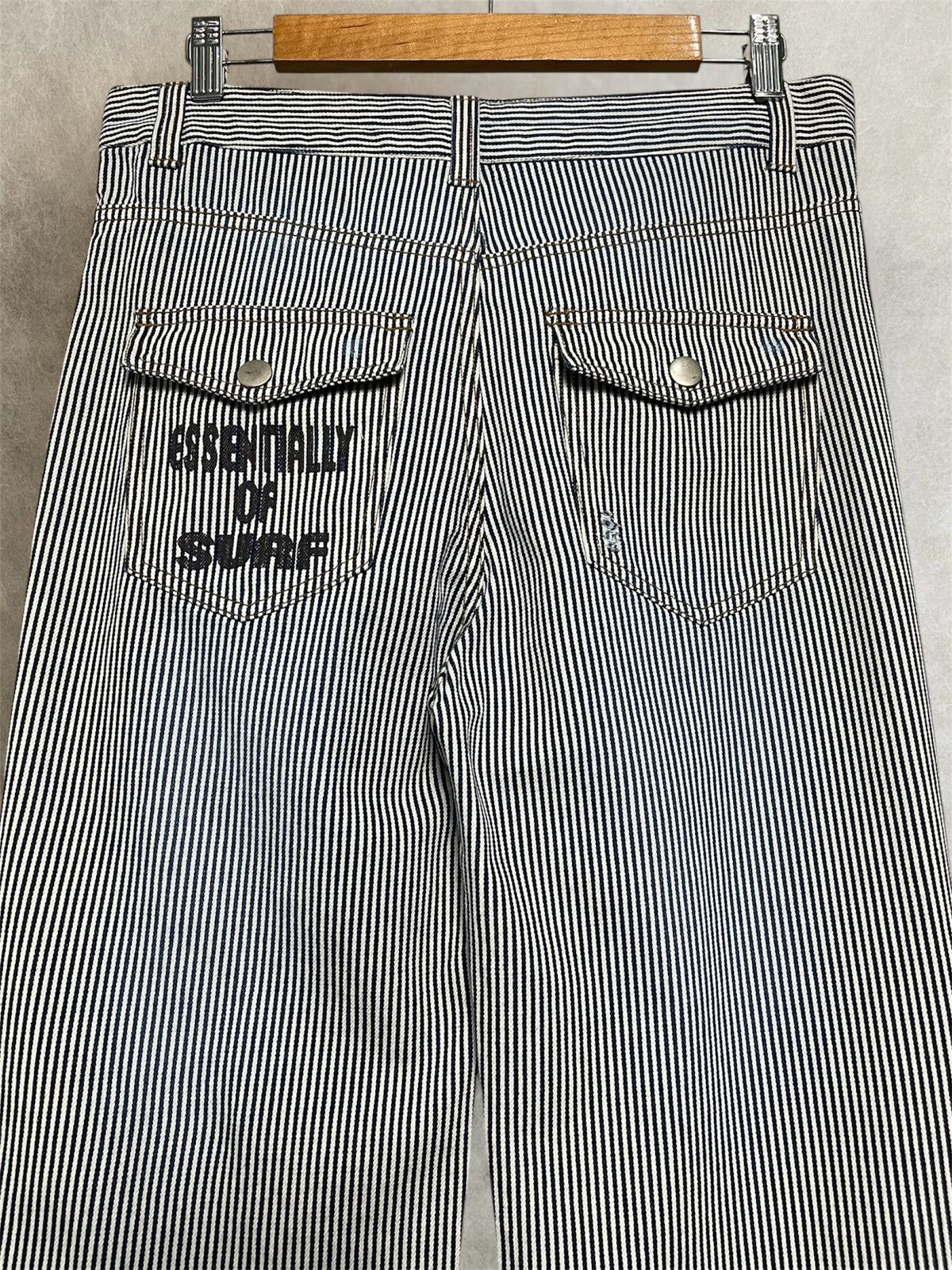 Japanese Brand Lust since 2005 hickory bush flared pants Size US 32 / EU 48 - 5 Thumbnail