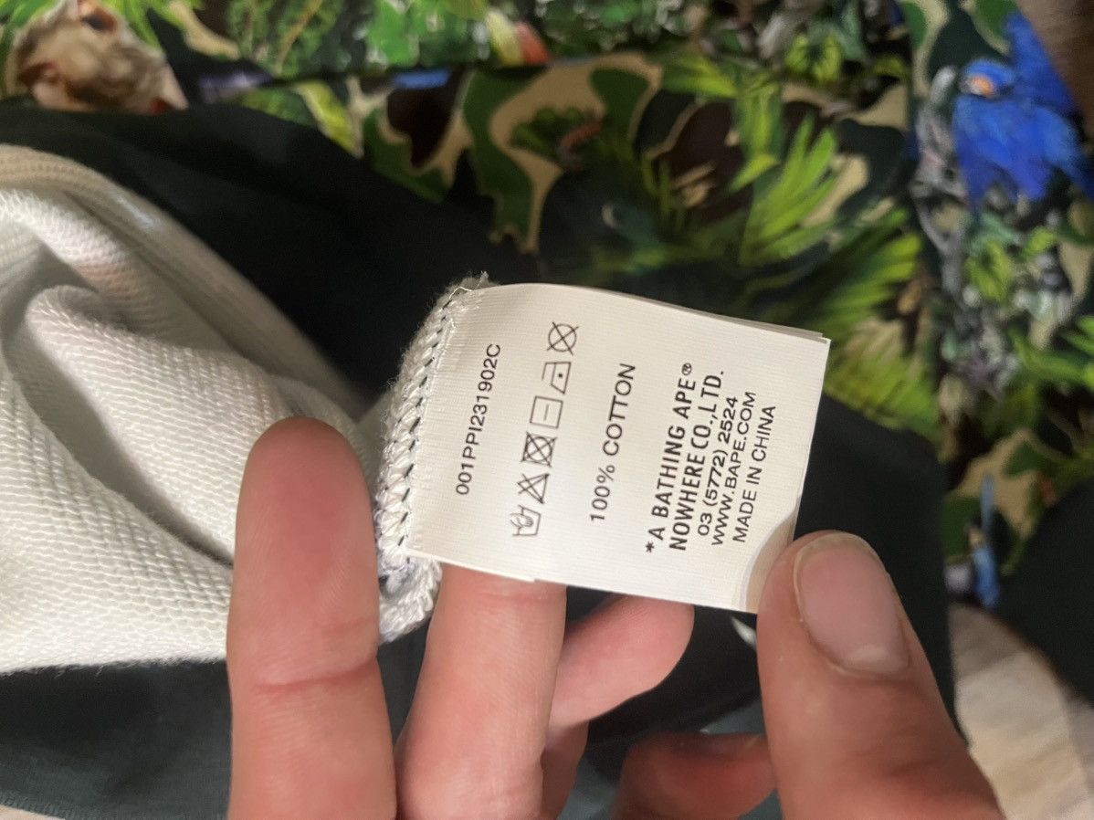 Bape A Bathing Ape X 47 Monkey ABC Green Camo Pullover Hoodie Size US M / EU 48-50 / 2 - 10 Thumbnail