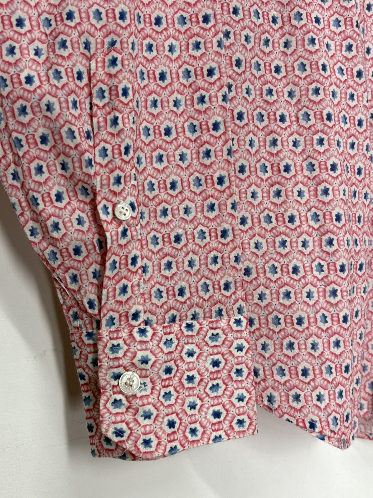 Fedeli Fedeli for Bongenie Grieder Luxury All Over Print Shirt Size US L / EU 52-54 / 3 - 11 Thumbnail