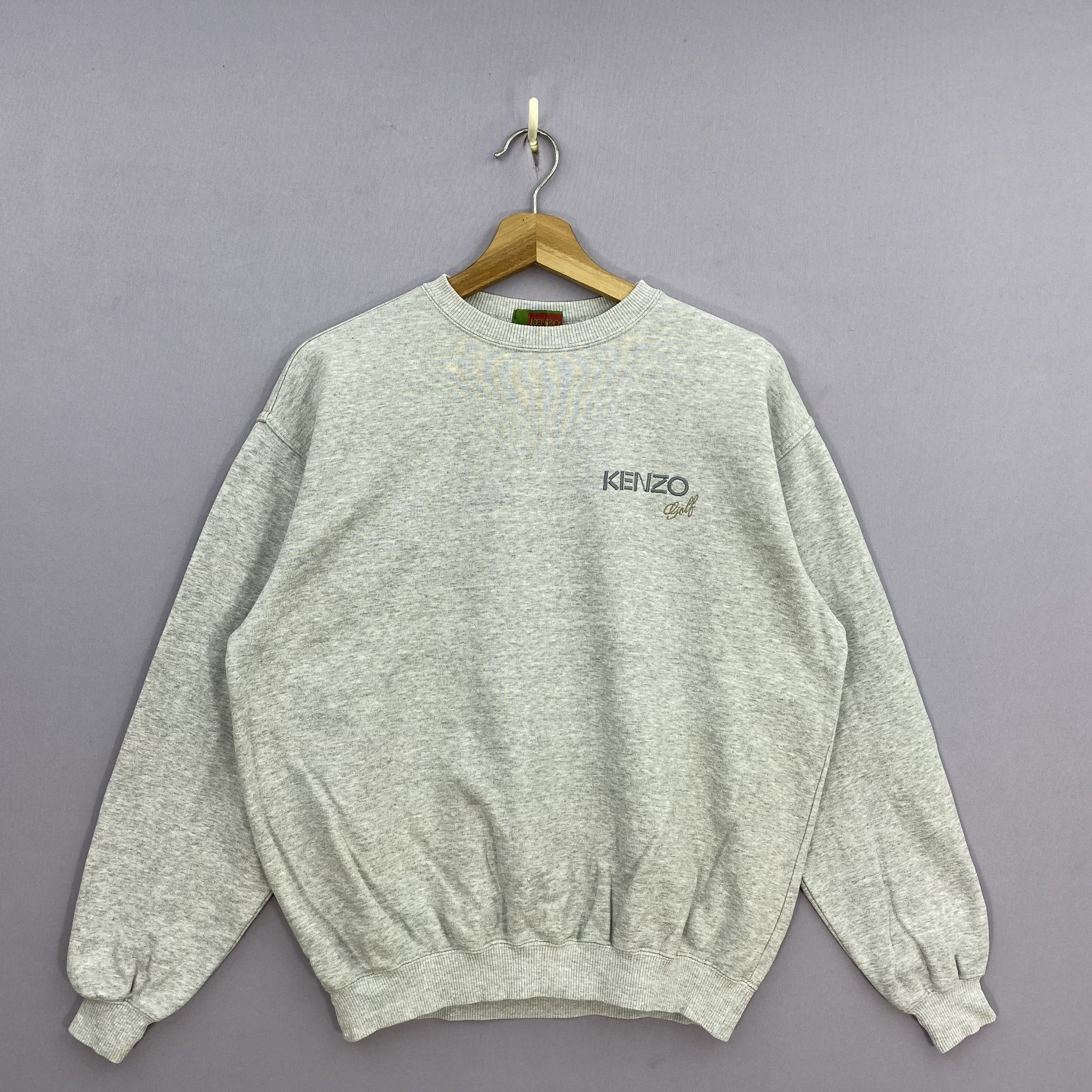 Kenzo Vintage Kenzo Golf Embroidered Sweatshirt Japanese Designer Size US M / EU 48-50 / 2 - 3 Thumbnail
