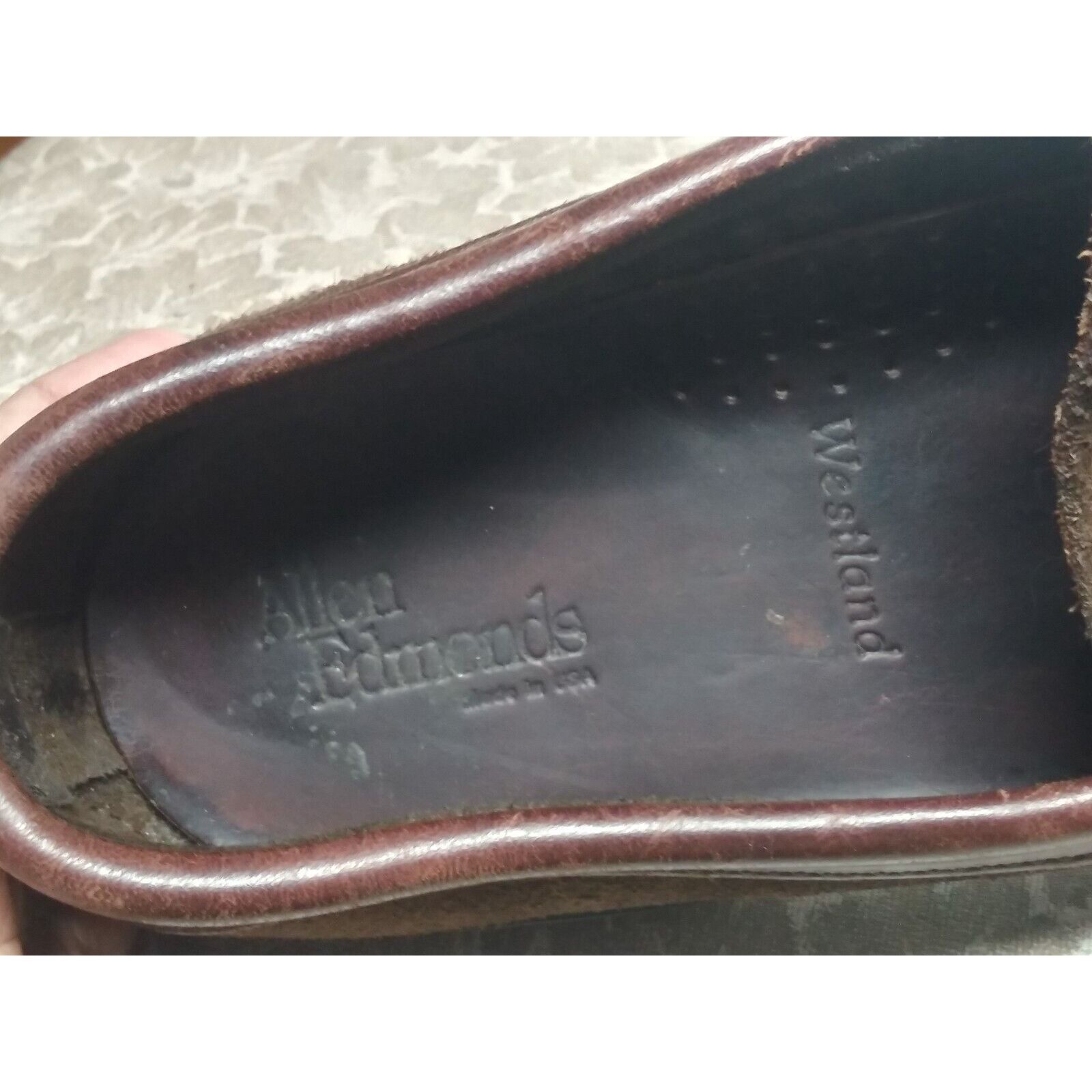Allen Edmonds ALLEN EDMONDS Westland Loafers Shoes Mens 6.5EE Brown SUEDE Size US 6.5 / EU 39-40 - 9 Thumbnail