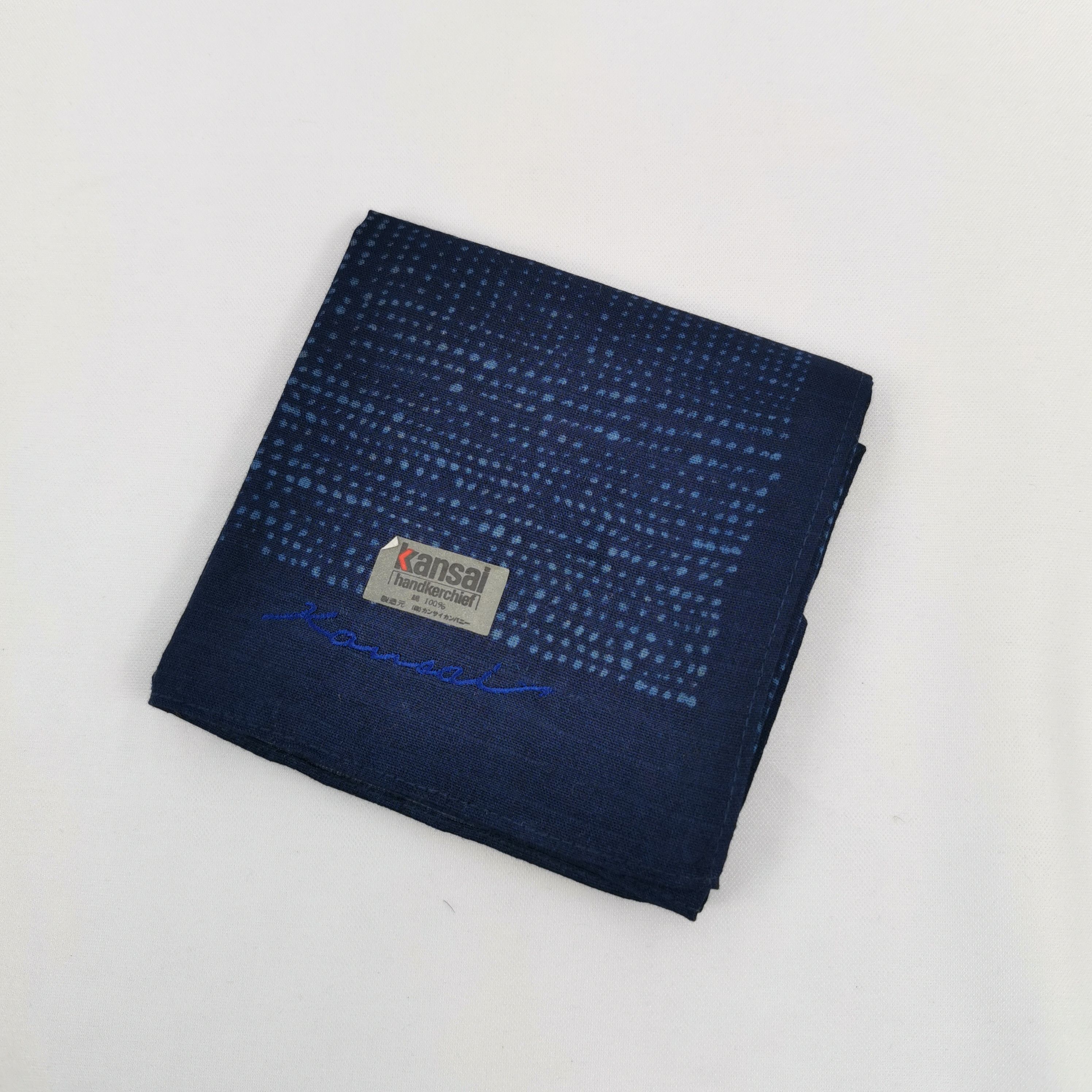 Japanese Brand NWT Vintage Kansai Handkerchief Neckerchief Japanese Bandana Size ONE SIZE - 4 Thumbnail