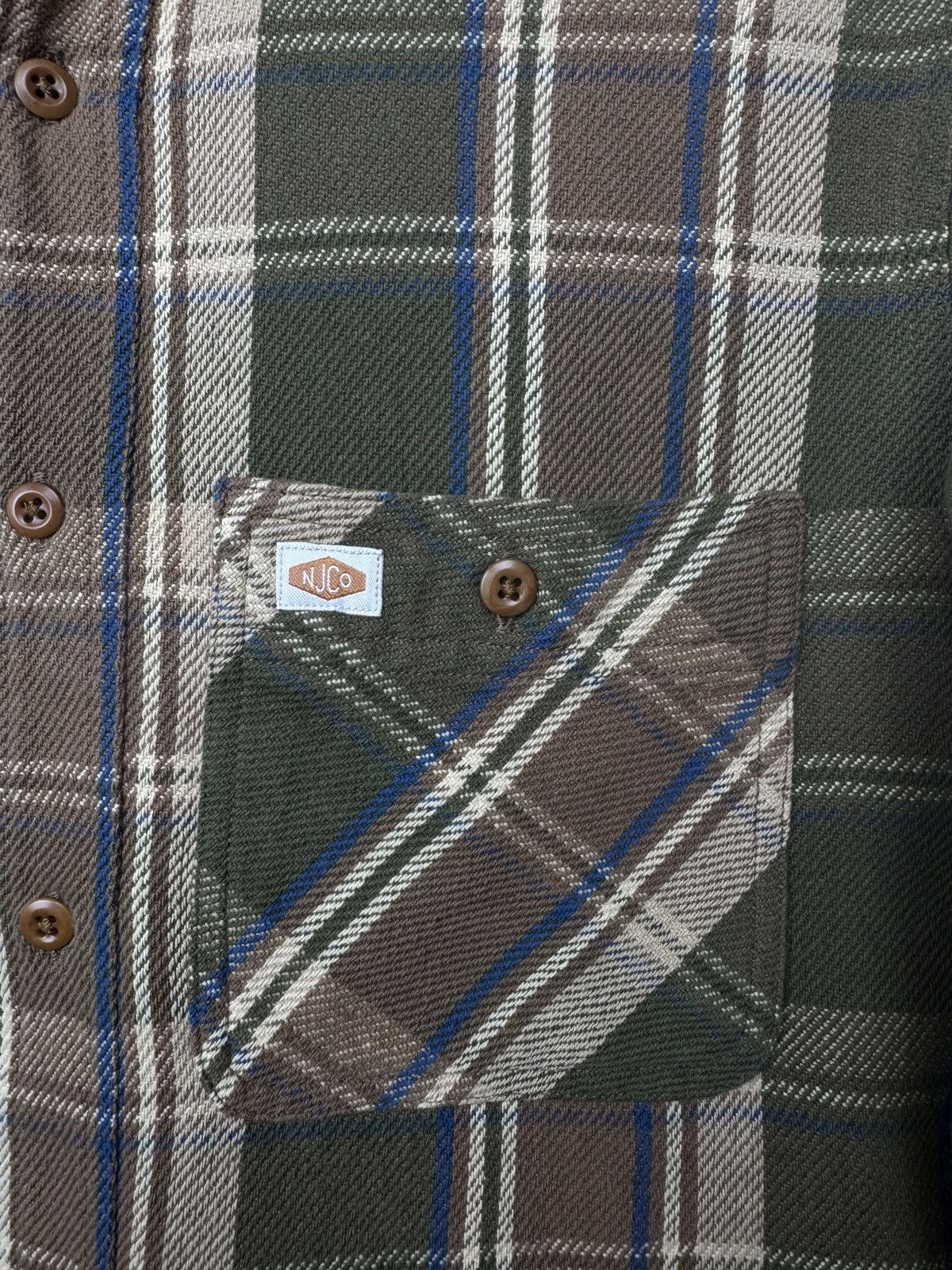 Flannel Nudie Jeans Sven Sturdy Plaid Flannel multicolor LS shirt Size US XS / EU 42 / 0 - 6 Thumbnail