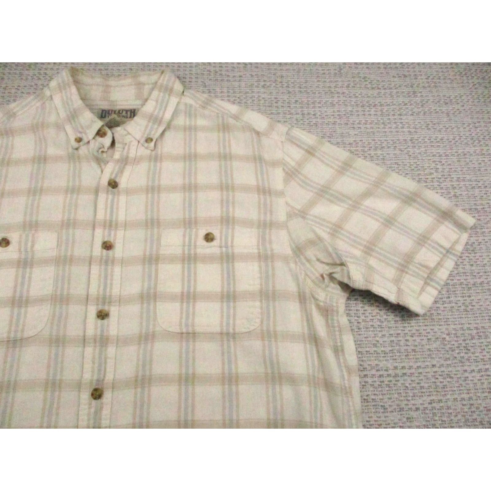 Duluth Trading Company **Duluth Trading Mens L Tall Plaid Button-Up Casual Shirt** User: **Duluth Trading Mens L Tall Plaid Button-Up Casual Shirt** Size US L / EU 52-54 / 3 - 2 Thumbnail