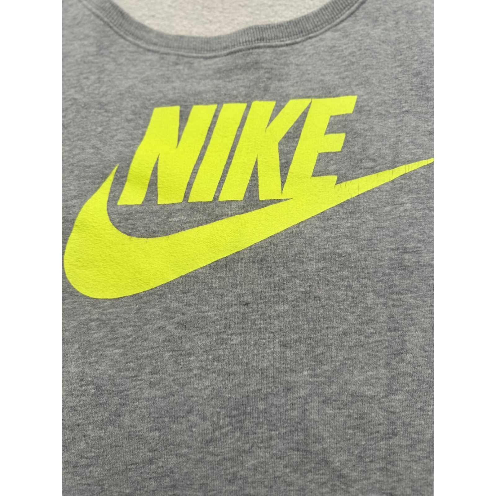 Nike Nike Sweatshirt Mens XL Gray Pullover Crewneck Swoosh Logo Long Sleeve Graphic Print Casual Sports Modern Classic Men XL Gray Nike Sweatshirt Size US XL / EU 56 / 4 - 3 Thumbnail