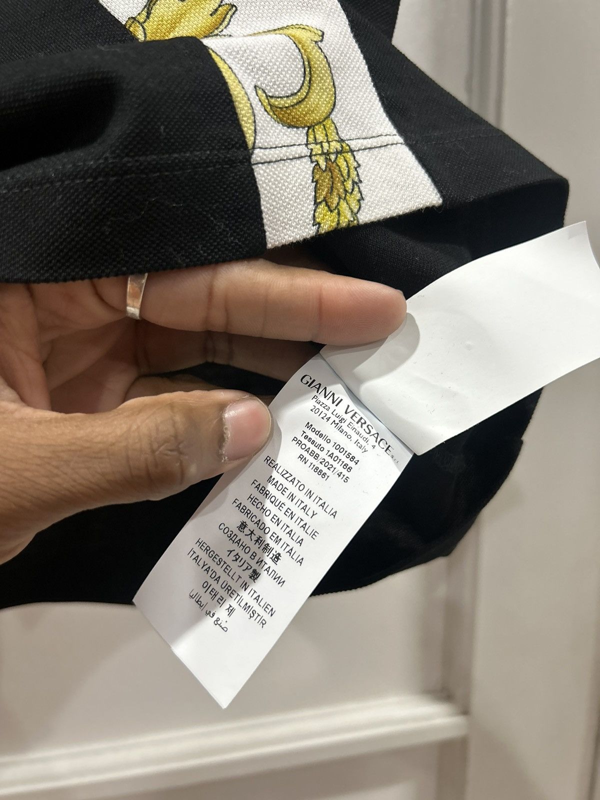 Versace Versace renaissance polo L Size US L / EU 52-54 / 3 - 4 Thumbnail