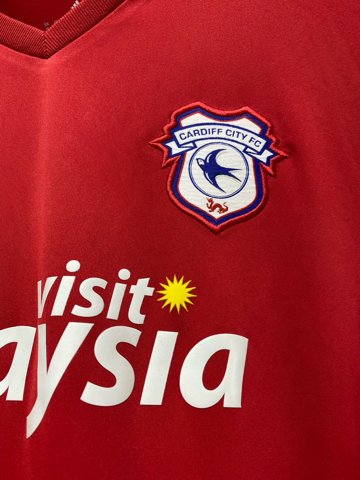 Adidas Cardiff City Jersey 2016 2017 #24 Harris Away Football Size US M / EU 48-50 / 2 - 8 Thumbnail