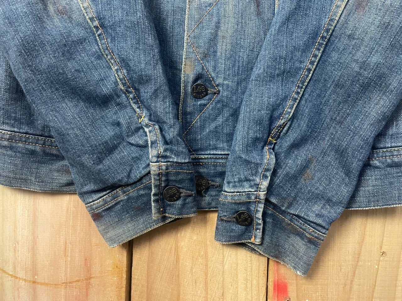 Lee × Vintage Vinatge Lee Denim Jacket Size US M / EU 48-50 / 2 - 5 Thumbnail