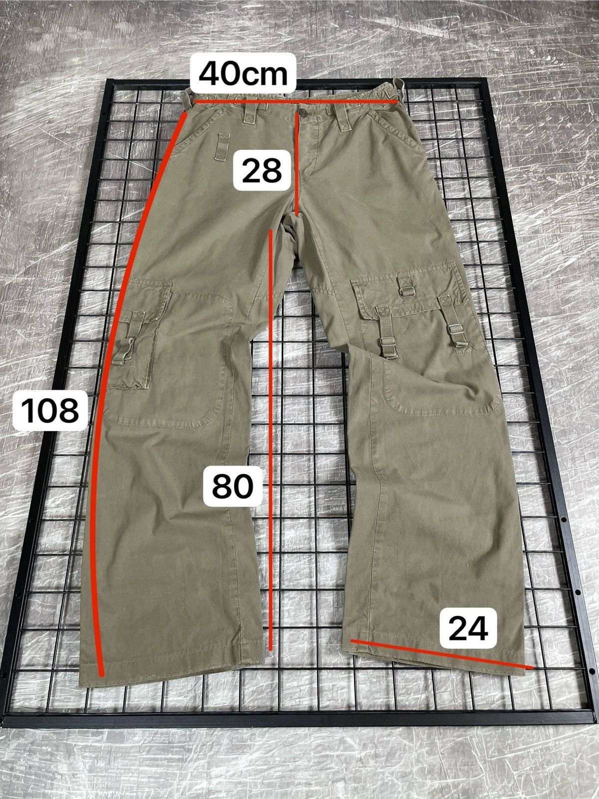 Junya Watanabe 2000s Archive Multi-pocket Pants Military GOA Japanese Style Size US 33 - 13 Thumbnail