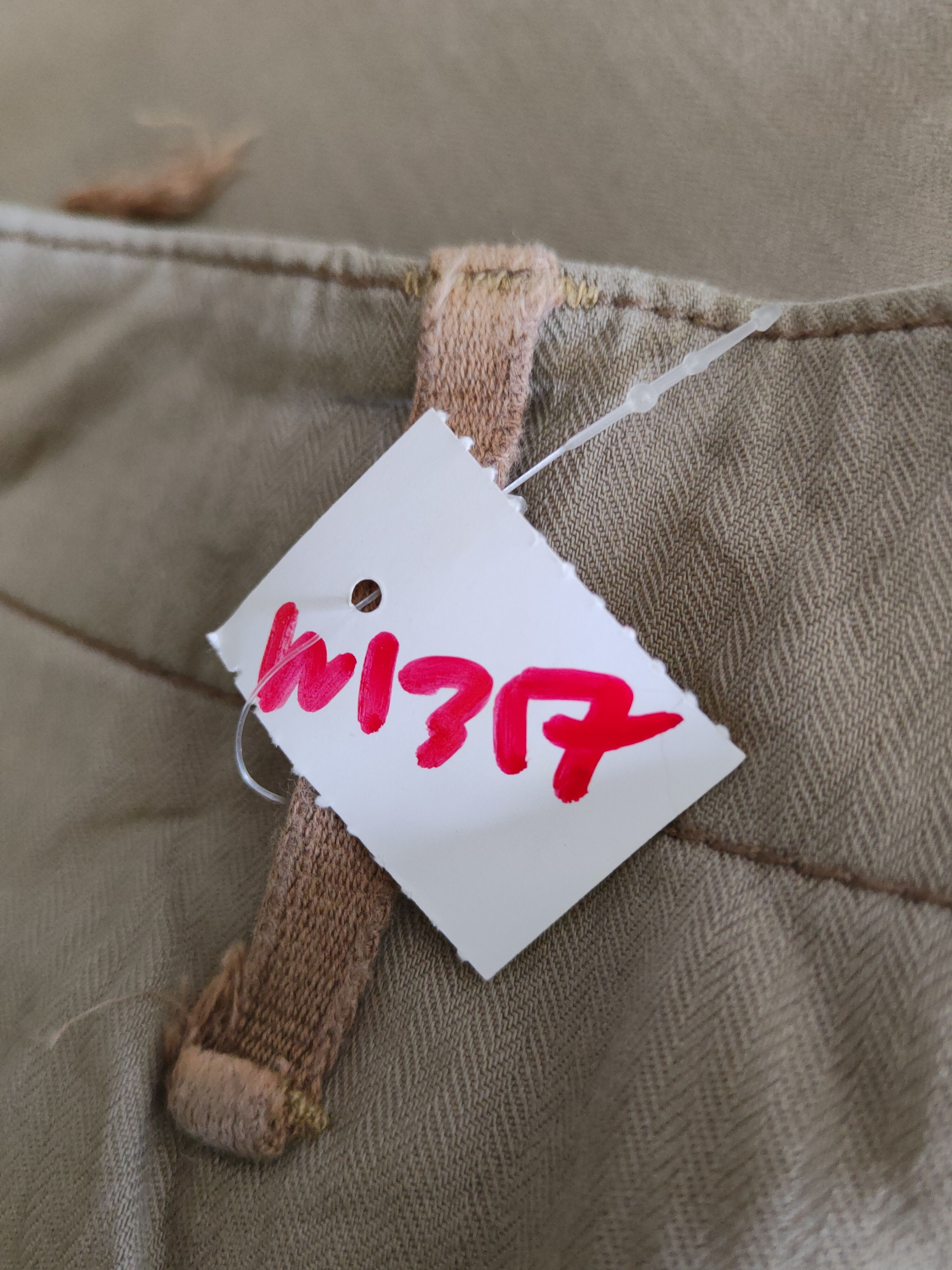Edwin Edwin Beige Multipocket Tactical Cargo Pants #W1317 Size US 31 - 20 Thumbnail
