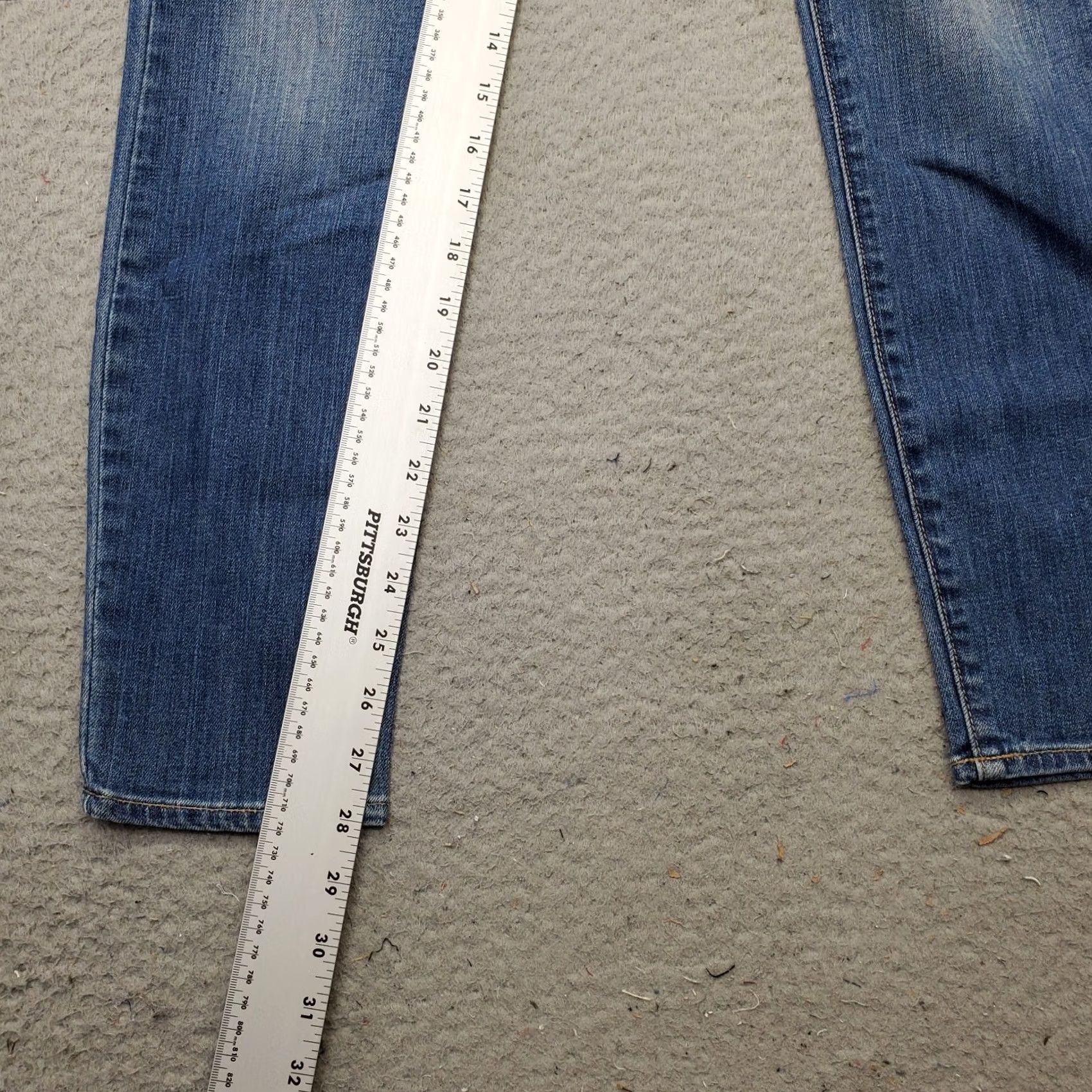 Paige Paige Verdugo Ankle Jeans Womens 27 Blue Denim Distressed 5-Pocket Design Jeans Womens 27 Blue Denim Distressed 5-Pocket Design Size 27" / US 4 / IT 40 - 4 Thumbnail