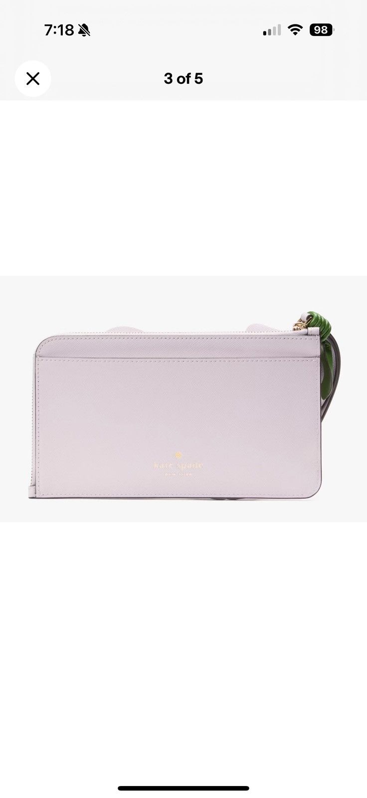Kate Spade Kate Spade x LOVESHACKFANCY Embellished Flora Wristlet Size ONE SIZE - 4 Thumbnail