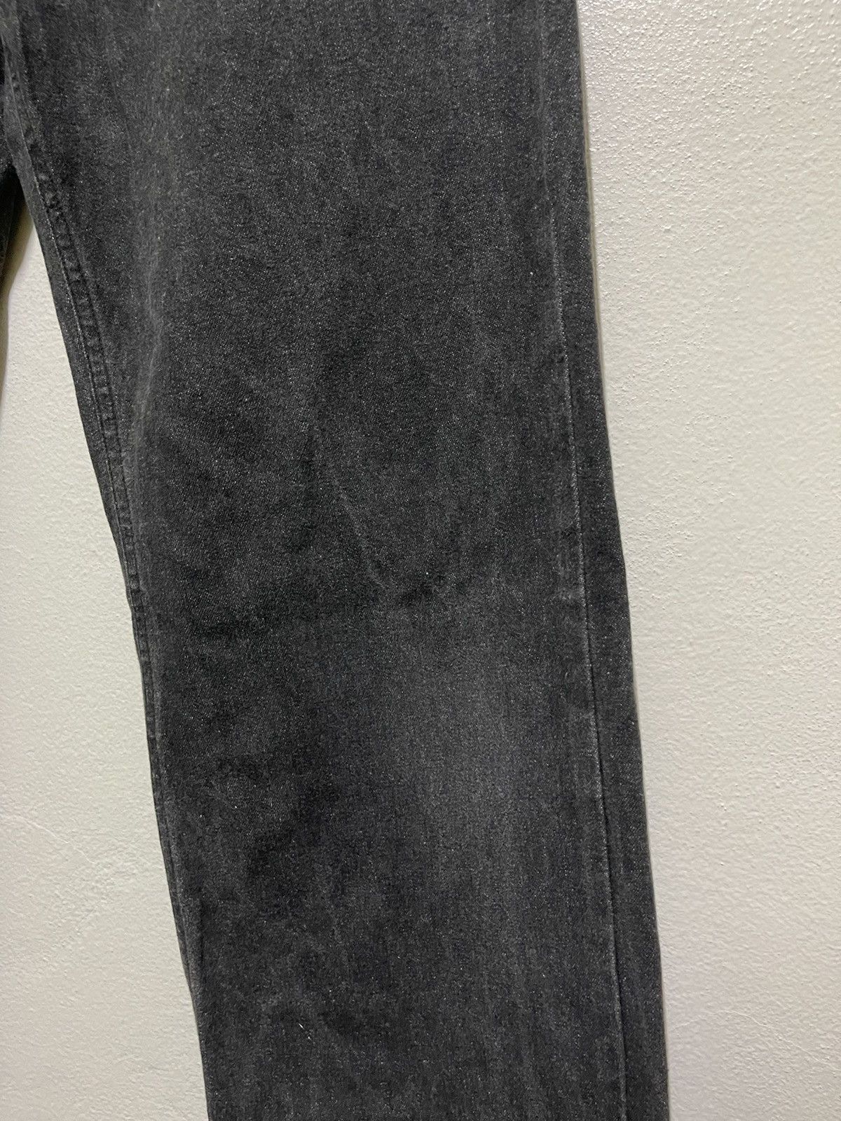 Japanese Brand Super Lovers Black Jeans Size US 31 - 6 Thumbnail