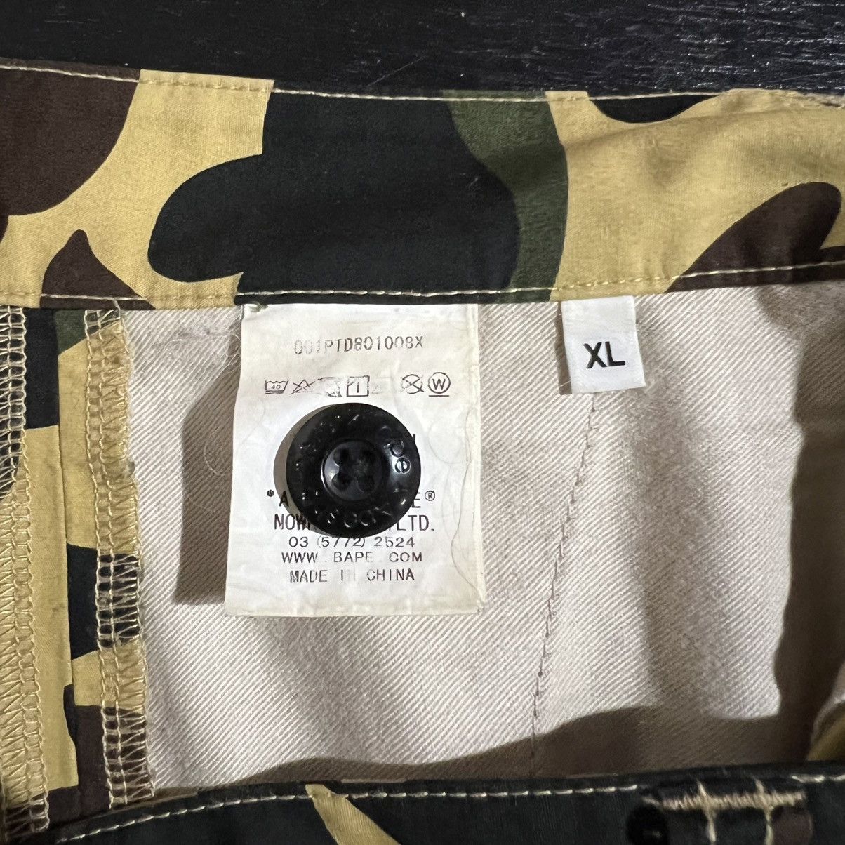 Bape Bape Shark Green Camo Track Pants Size US 36 / EU 52 - 4 Thumbnail