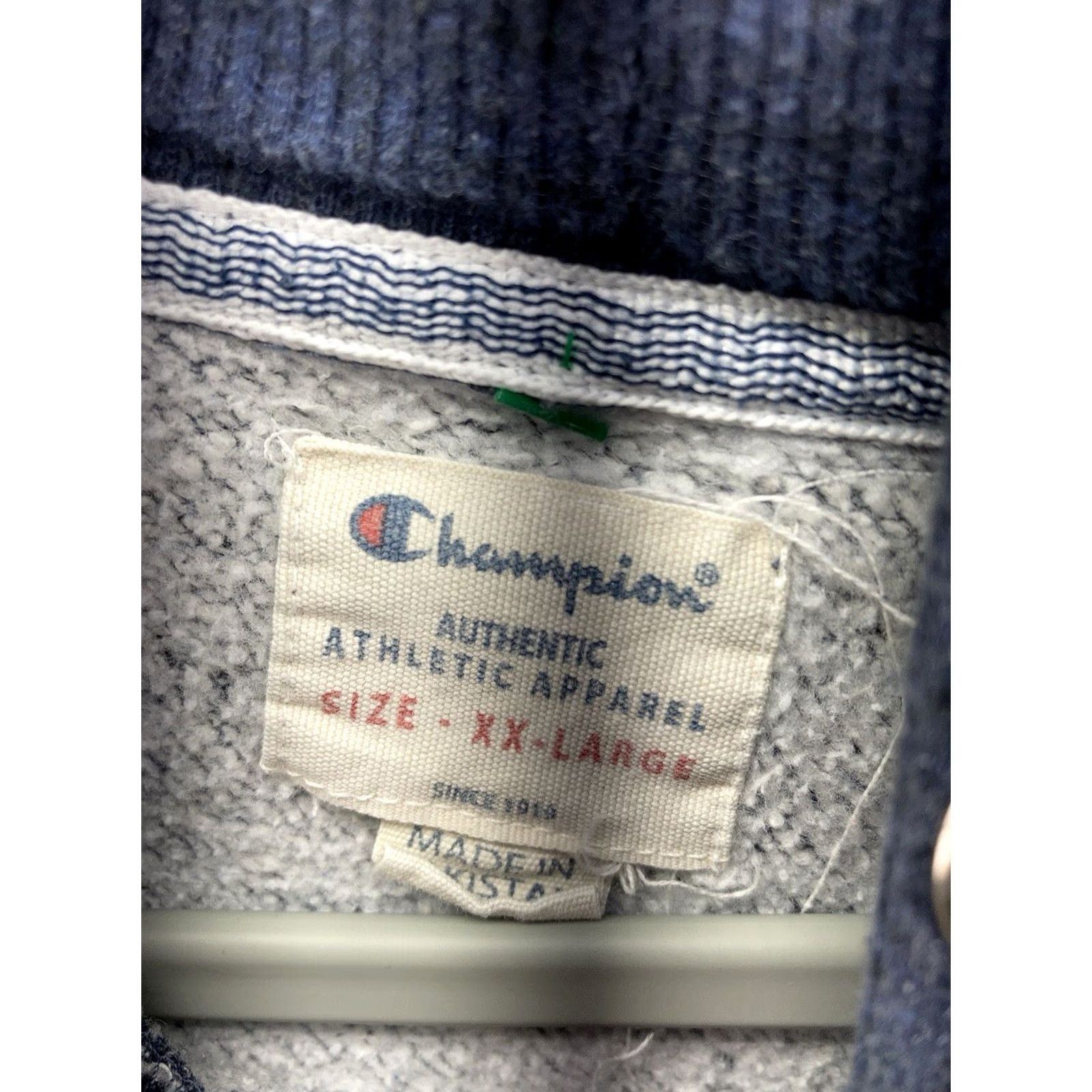 Champion Champion New York Sweatshirt Hoodie Men 2XL Gray Long Sleeve Pullover Embroidery Size US XXL / EU 58 / 5 - 5 Thumbnail