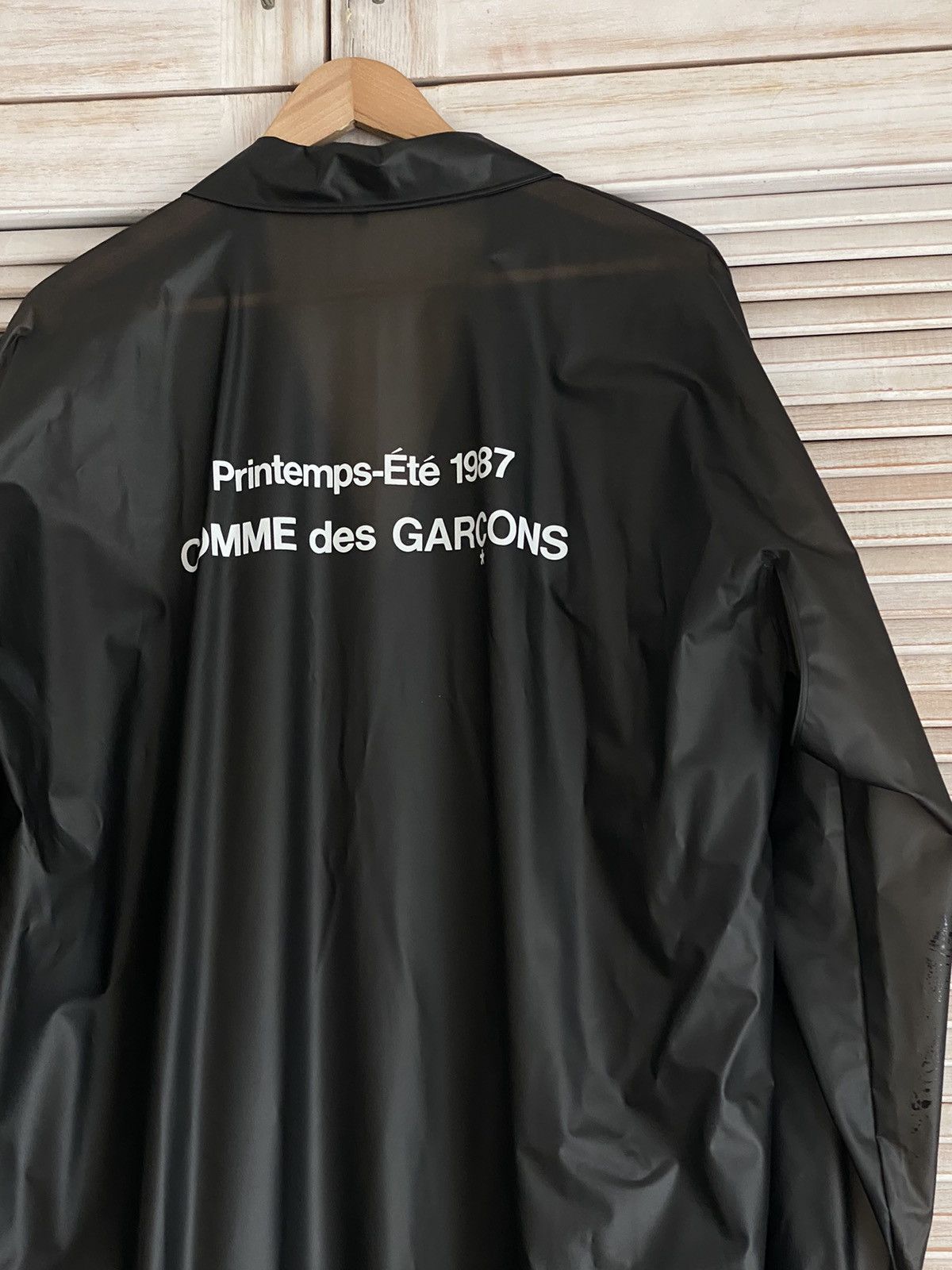 Comme des Garcons RARE Original S/S 1987 Staff Raincoat Size US M / EU 48-50 / 2 - 5 Thumbnail