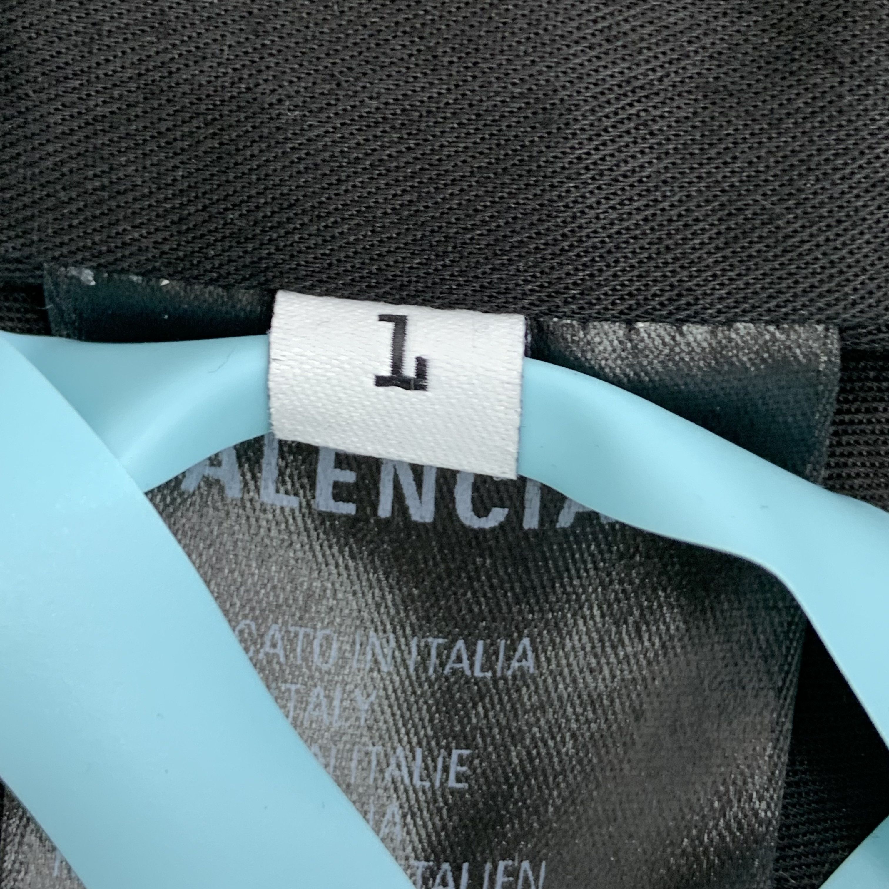Balenciaga Balenciaga Logo Embroidered Jacket Black (S) Size US S / EU 44-46 / 1 - 4 Thumbnail