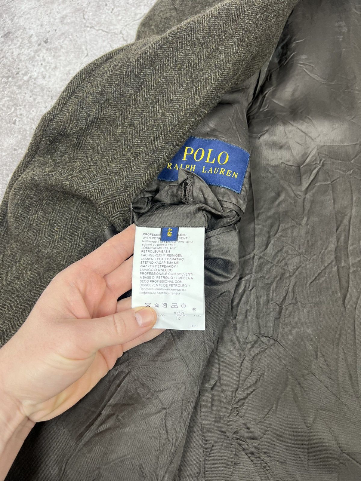 Polo Ralph Lauren Polo Ralph Lauren Wool Blazer Jacket Button Size 44R - 12 Thumbnail