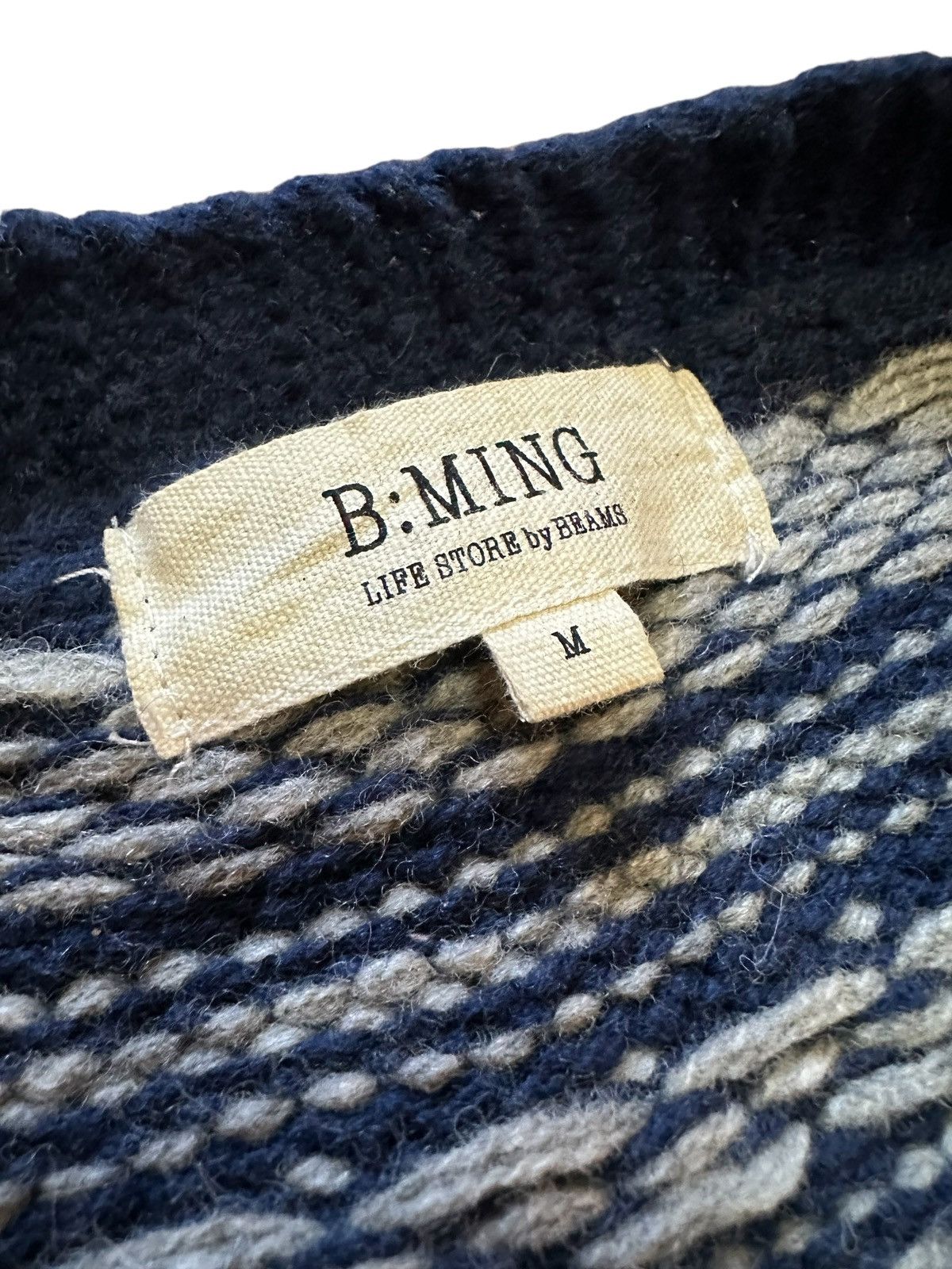 Beams Plus × Japanese Brand Vintage Beams Cardigan Size US M / EU 48-50 / 2 - 3 Thumbnail
