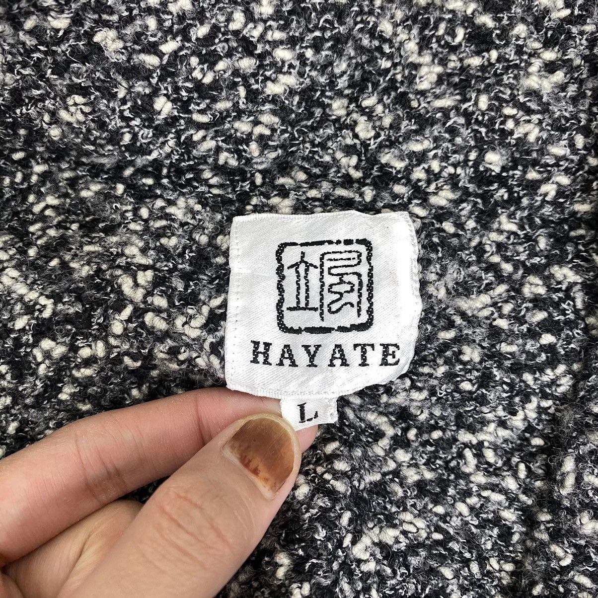 Japanese Brand HAYATE Japanese Brand Wool Robe Style Cardigan Size L / US 10 / IT 46 - 4 Thumbnail